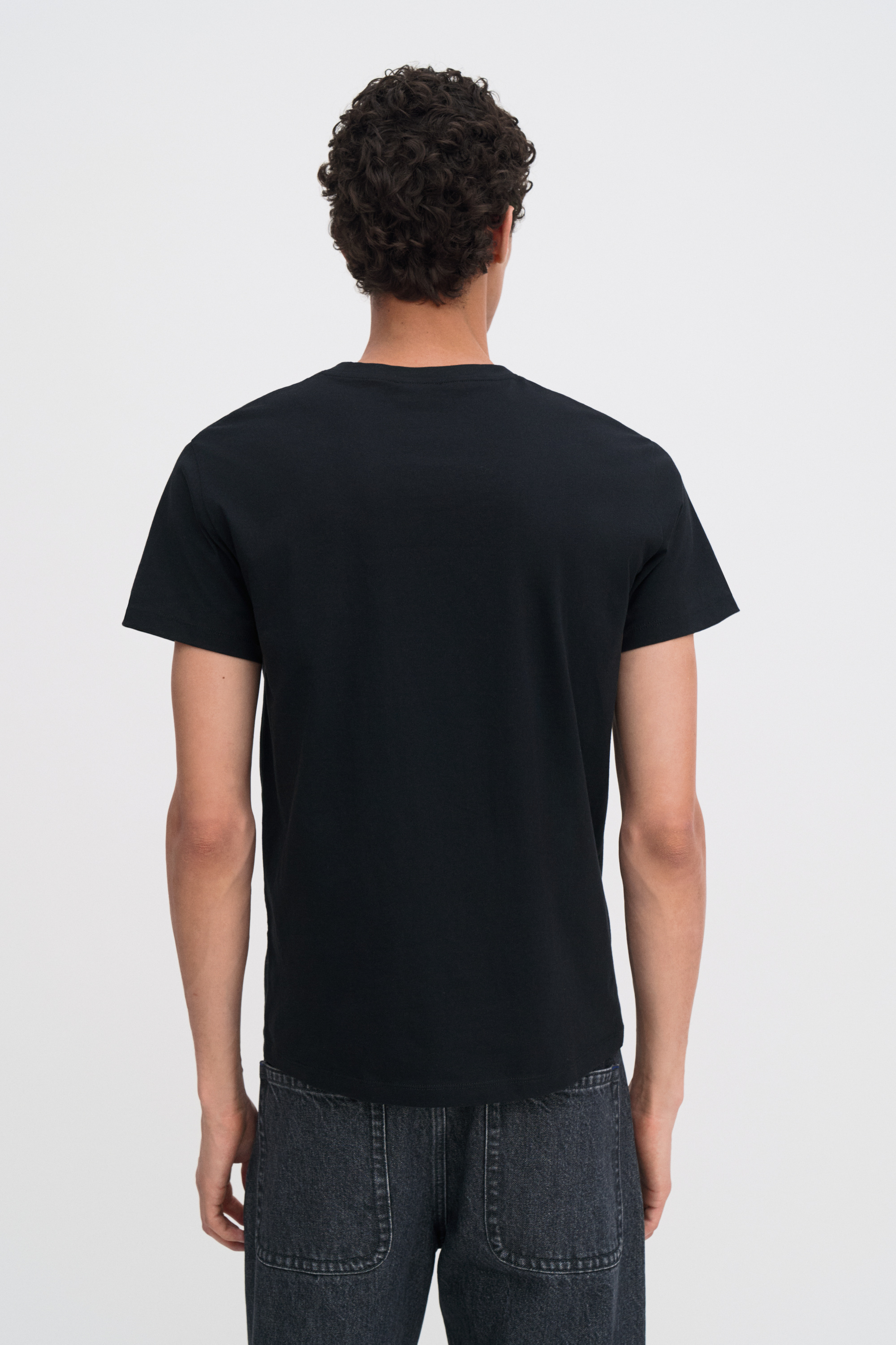 Filippa K Lightweight Cotton Tee In Black
