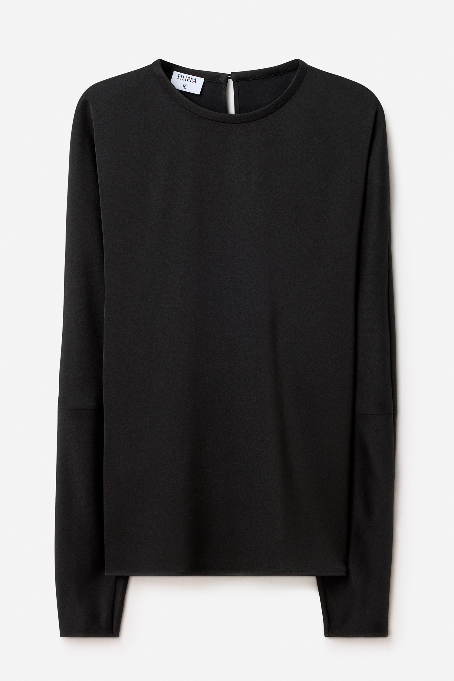 Filippa K Batwing Top In Black