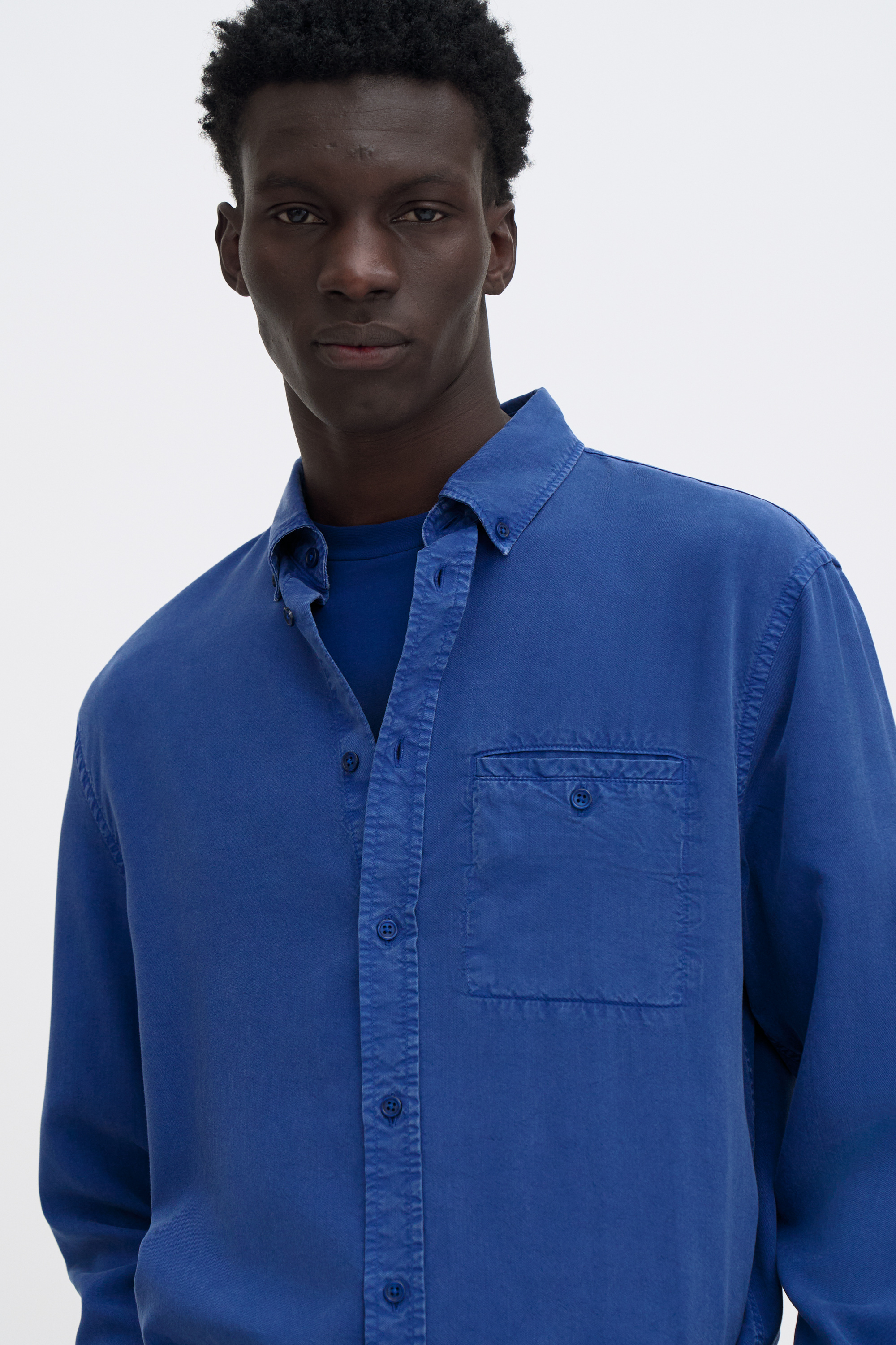 Filippa K Zachary Shirt In Blue