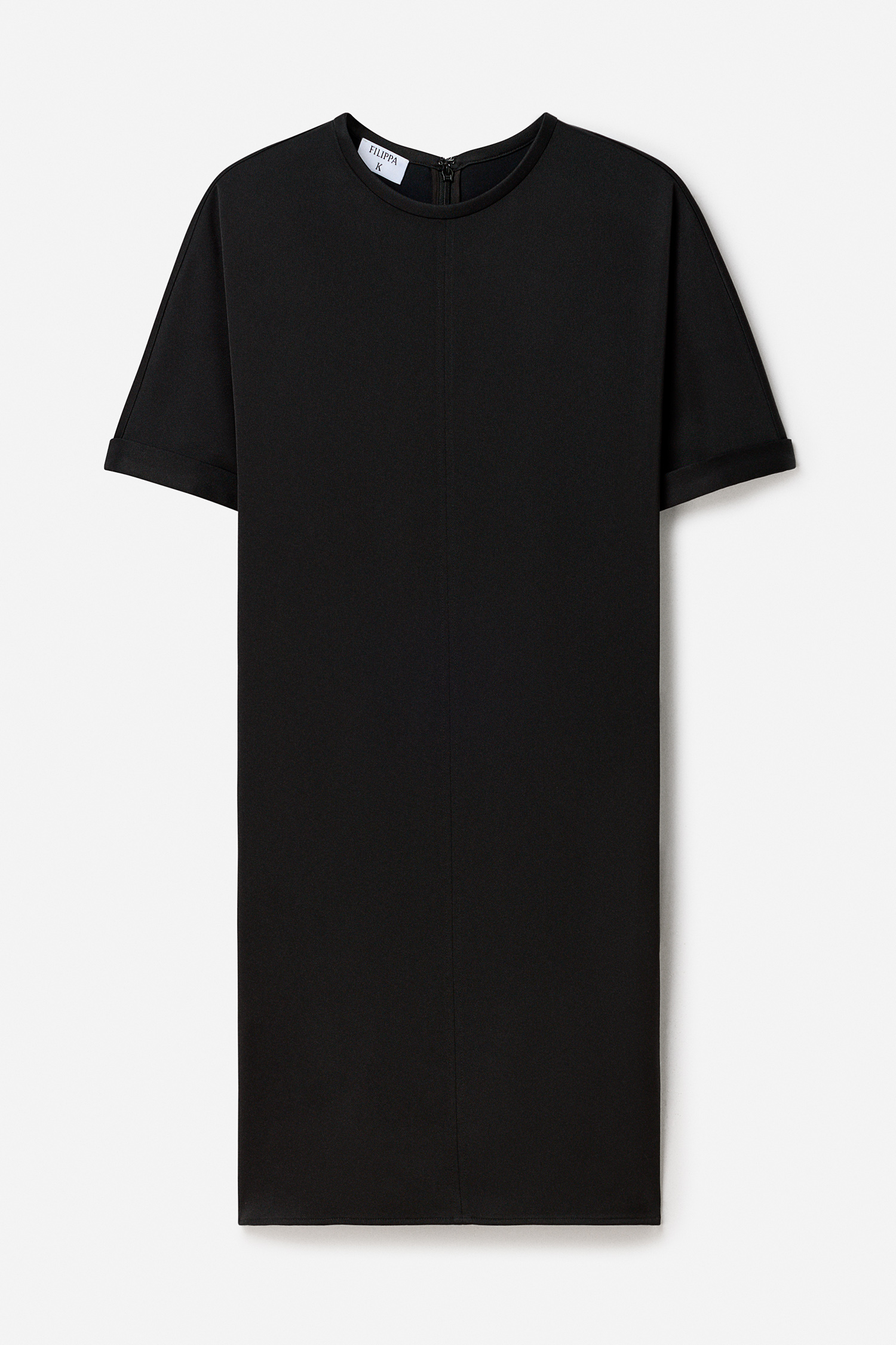 Filippa K Batwing Short Sleeve Dress In Black