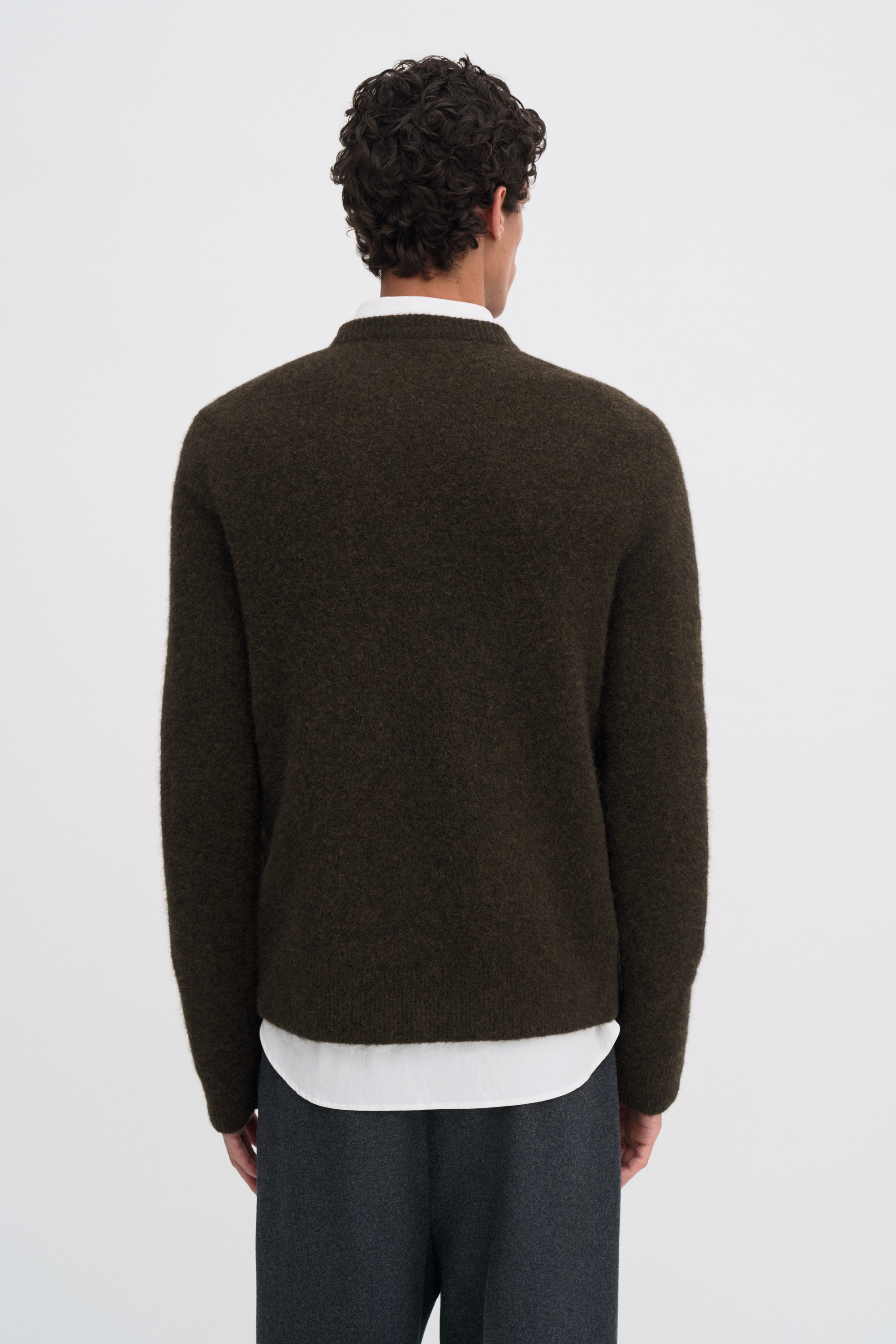 Filippa K Yak Sweater In Green