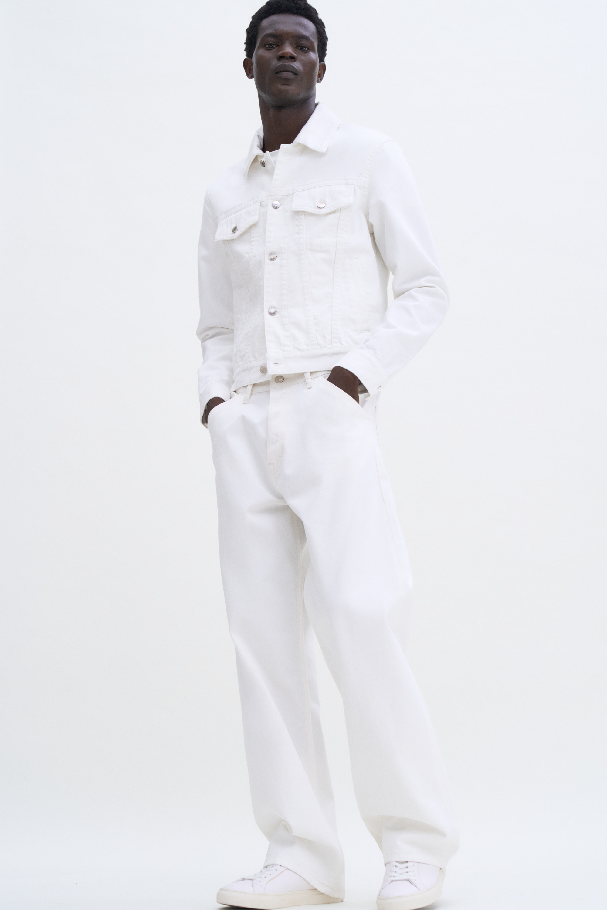 Filippa K Classic Jean Jacket In White