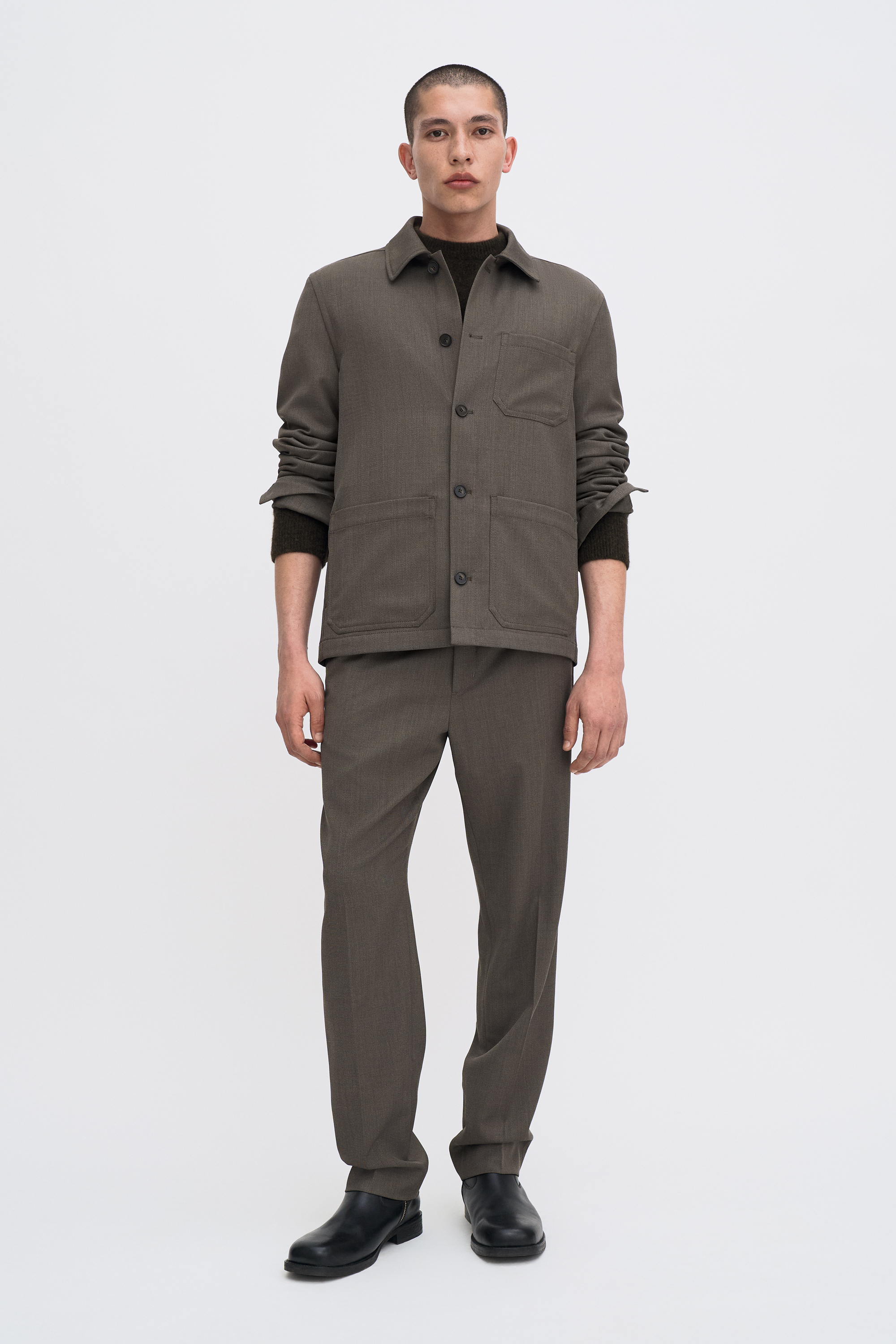 Filippa K Taylor Jacket In Brown