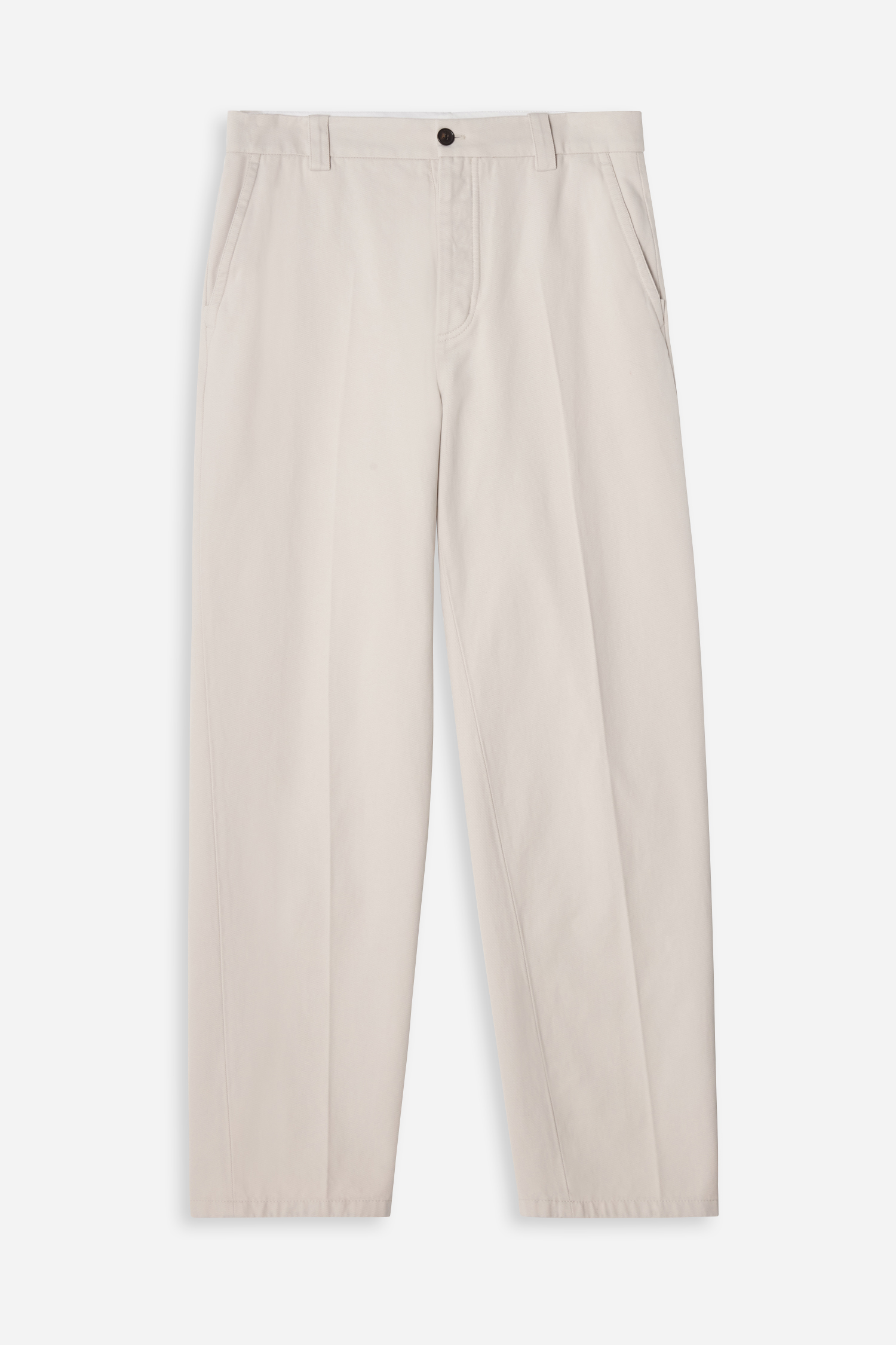 Filippa K Cotton Chino Trouser In Gray