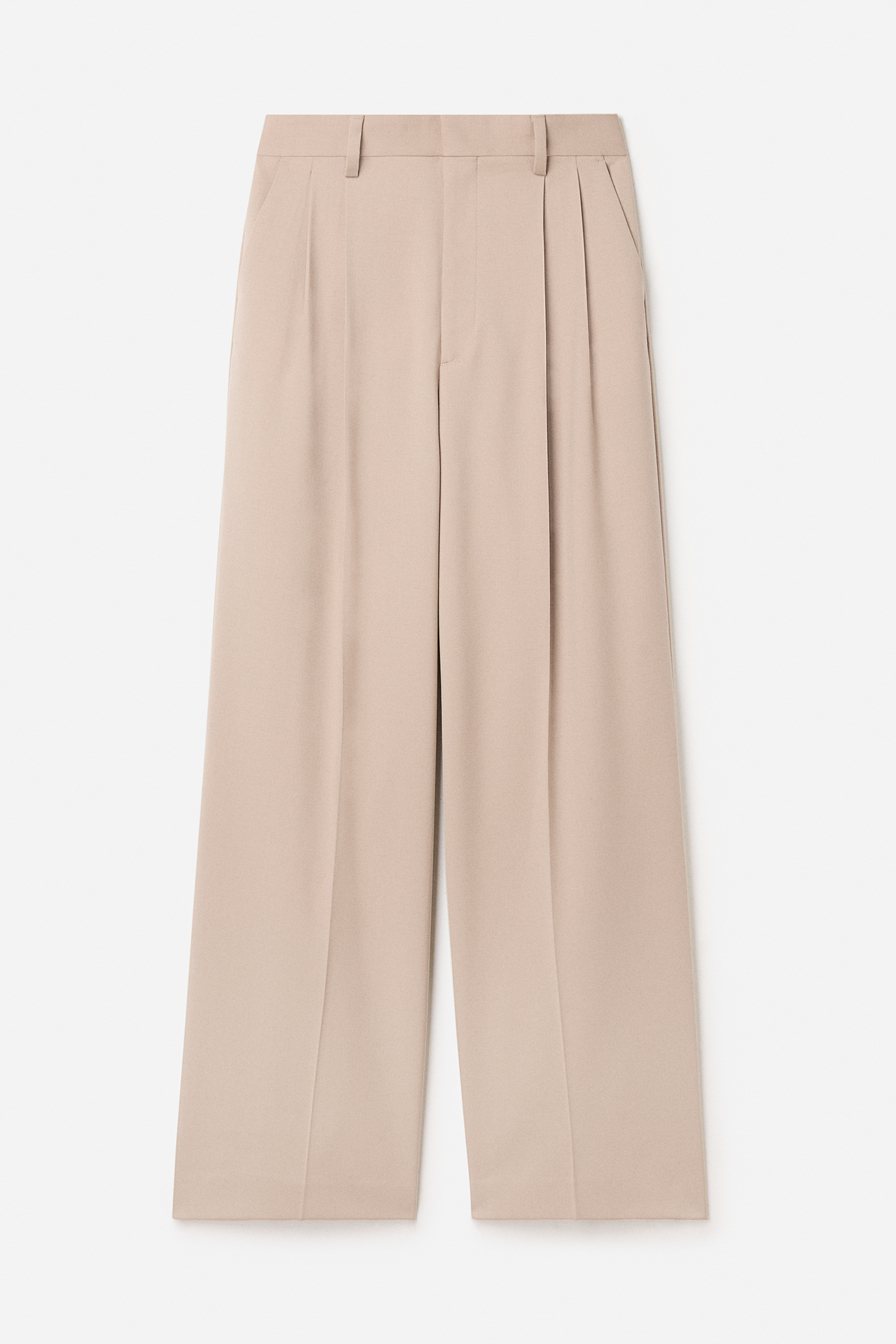 Filippa K Darcey Wool Trousers In Neutral