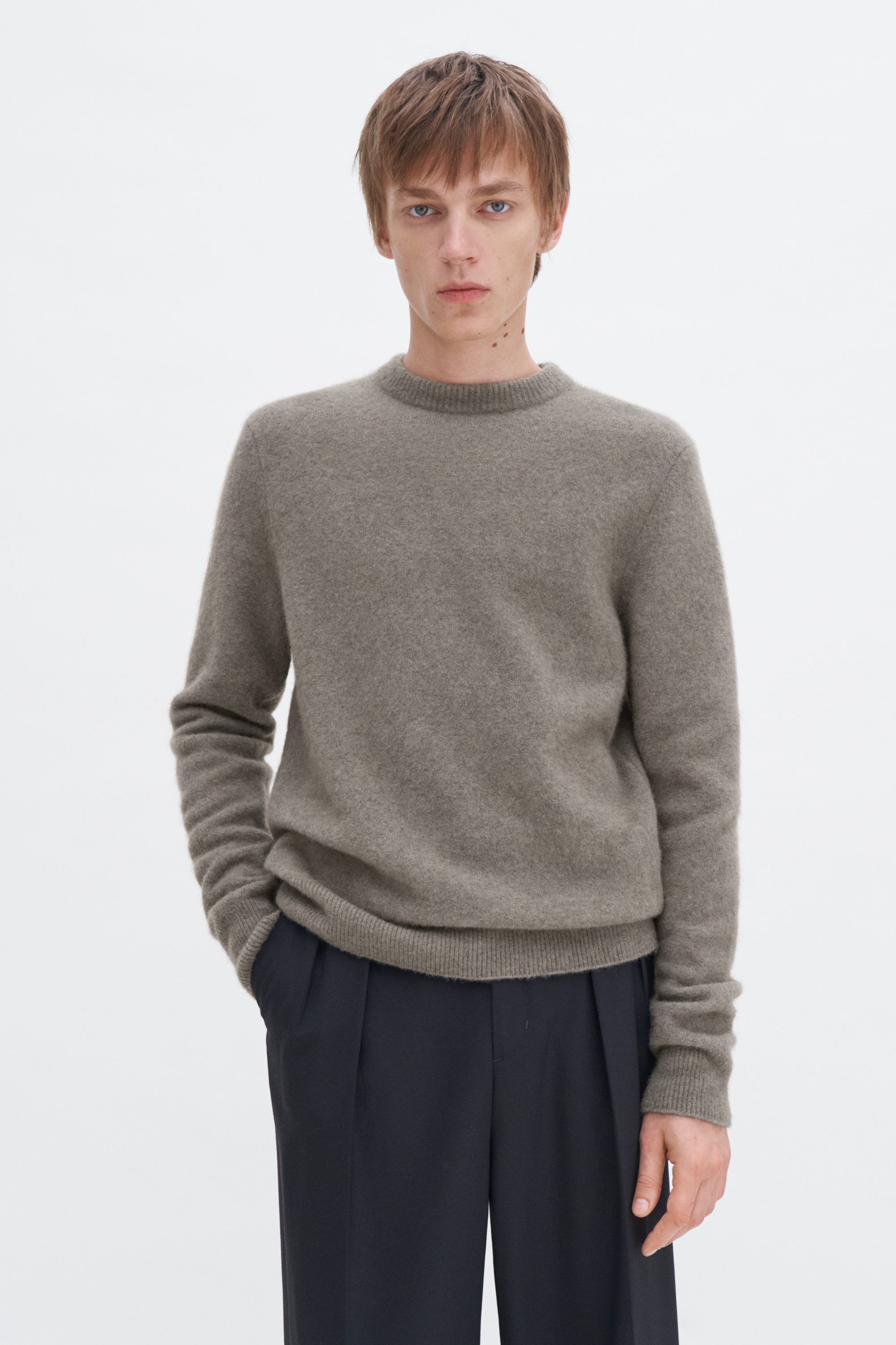 Filippa K Yak Sweater In Grey