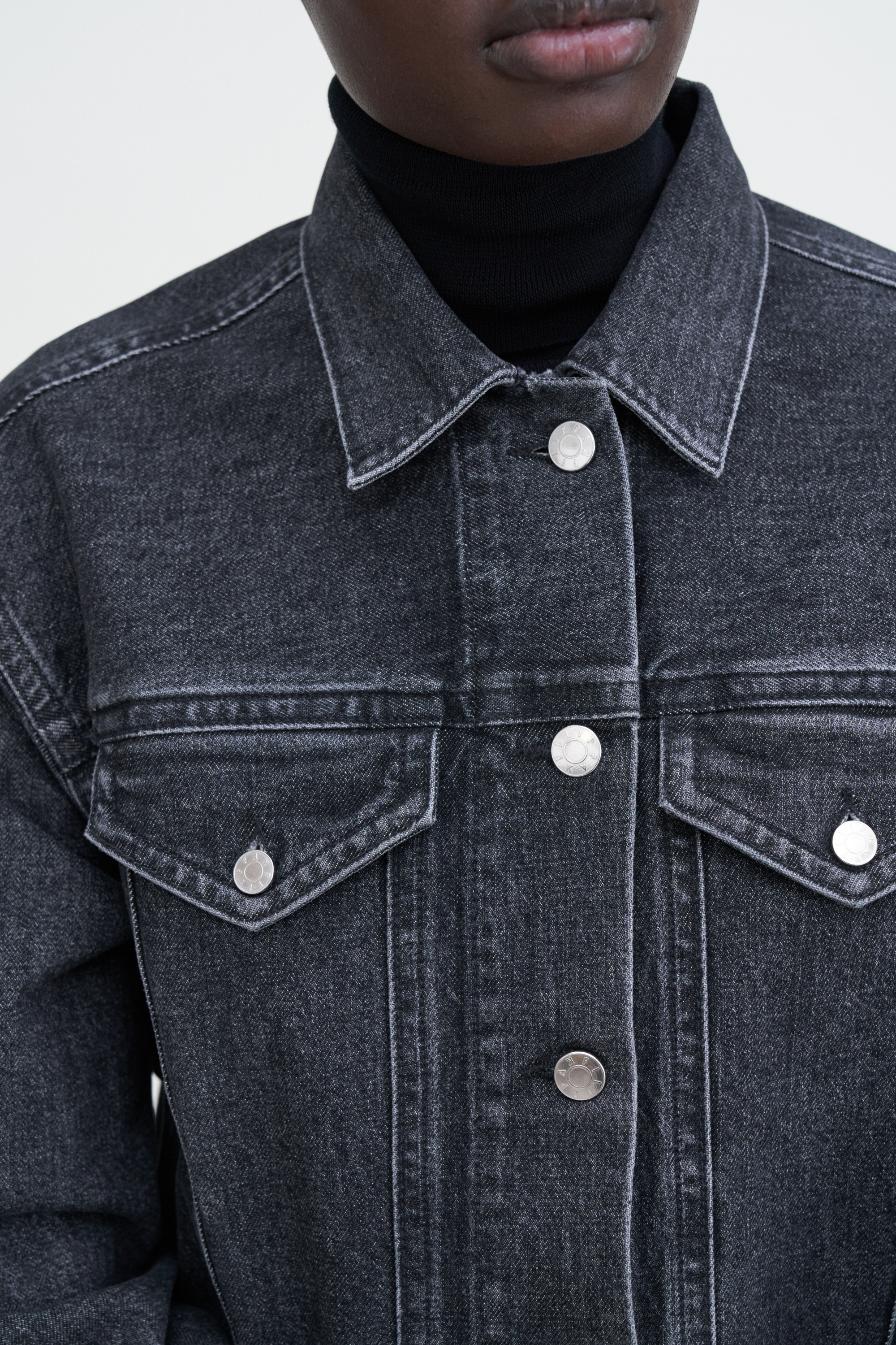 Filippa K Denim Shirt In Black