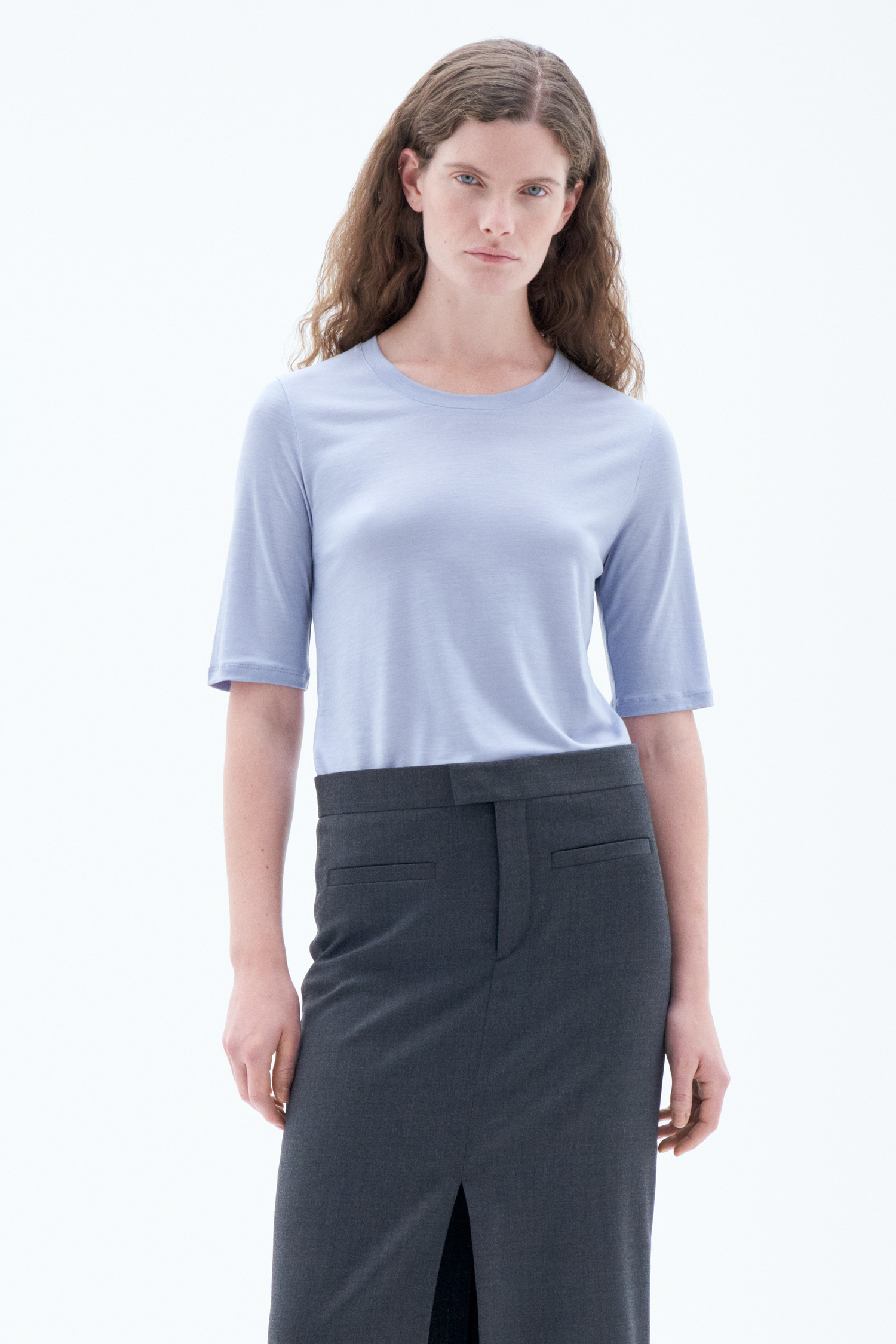 Filippa K Elena Tee In Blue