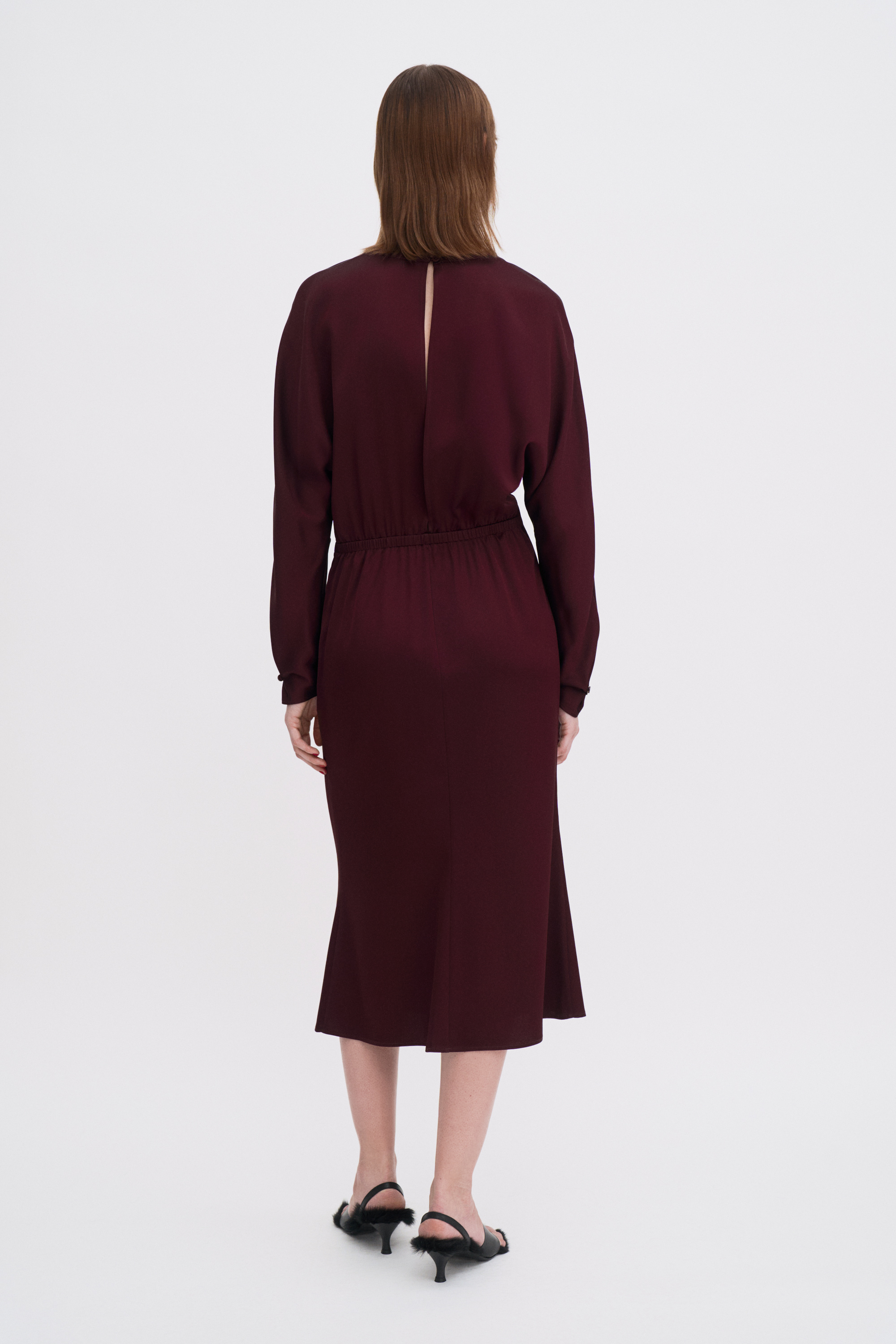 Filippa K Batwing Dress In Multi