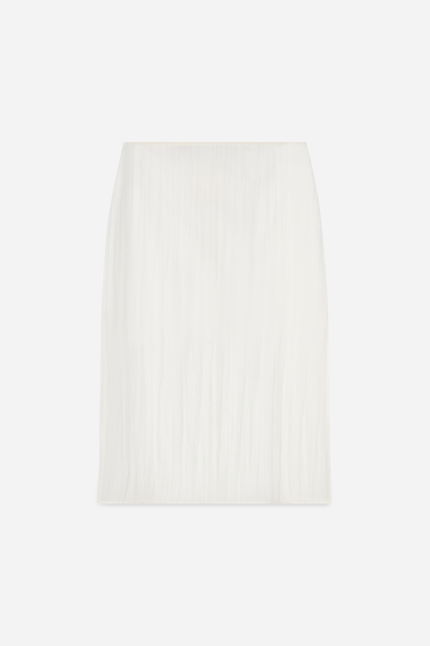 Filippa K Crinkle Skirt In White