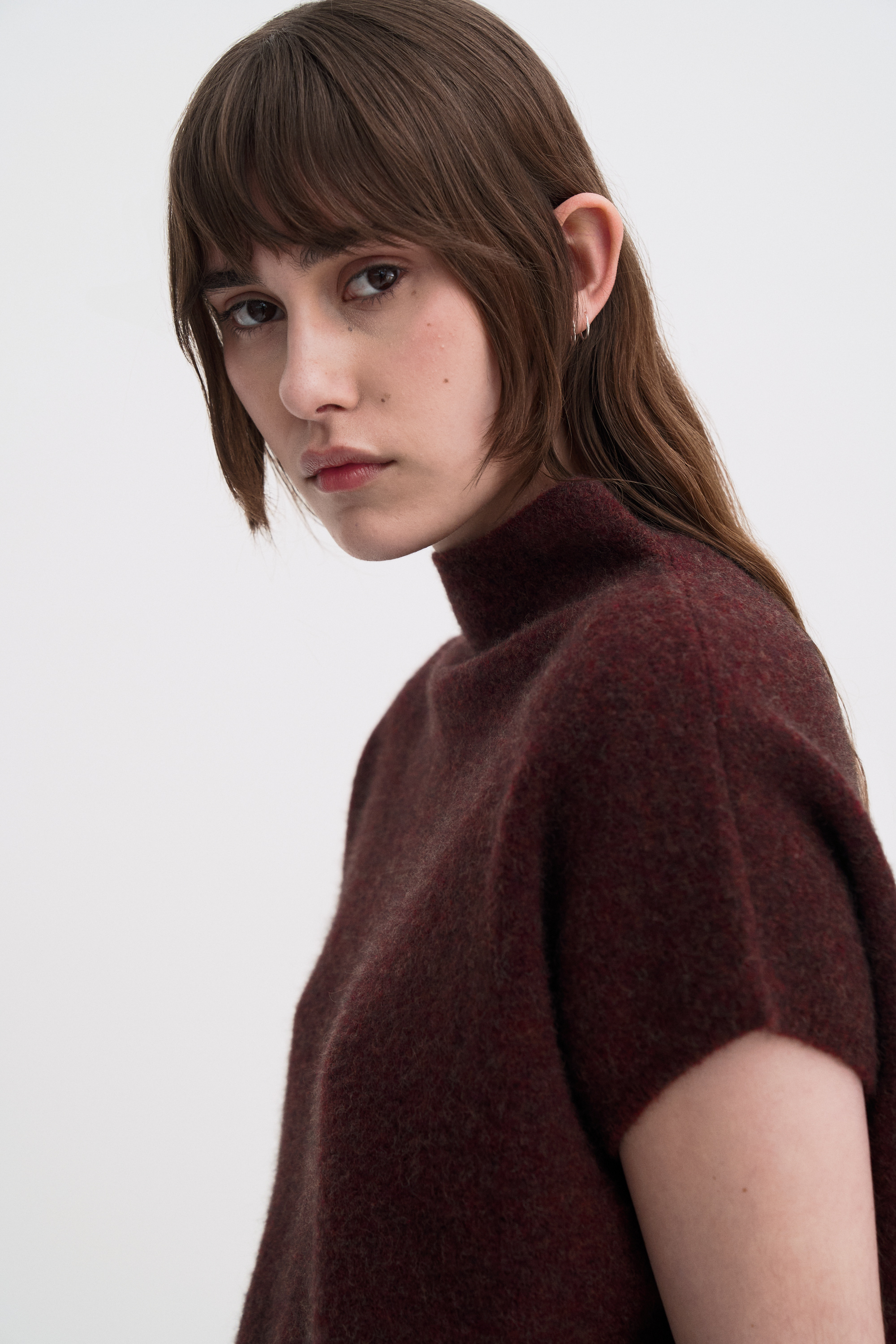 Filippa K Ximena Sweater In Burgundy