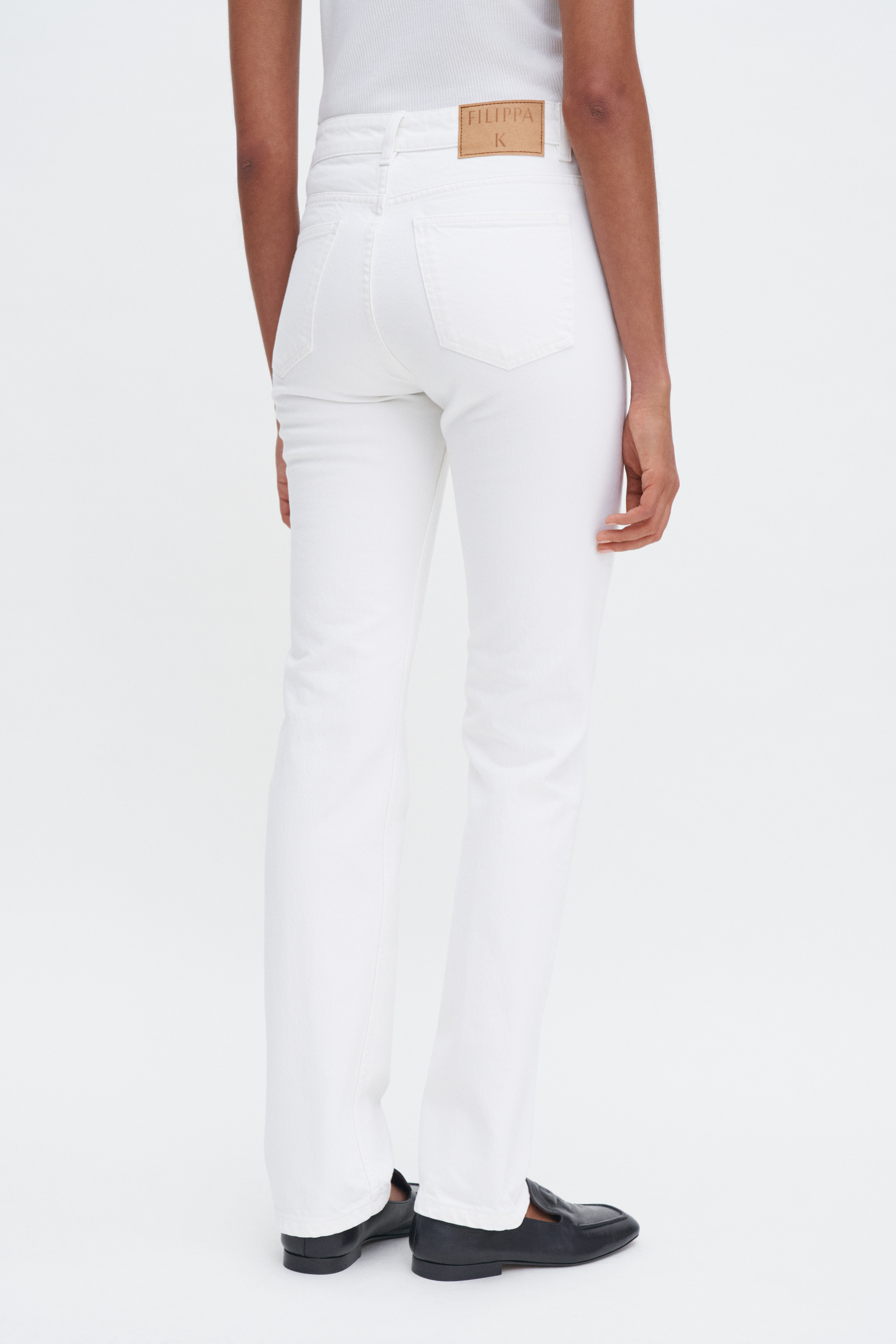 Filippa K Stella Jeans In White
