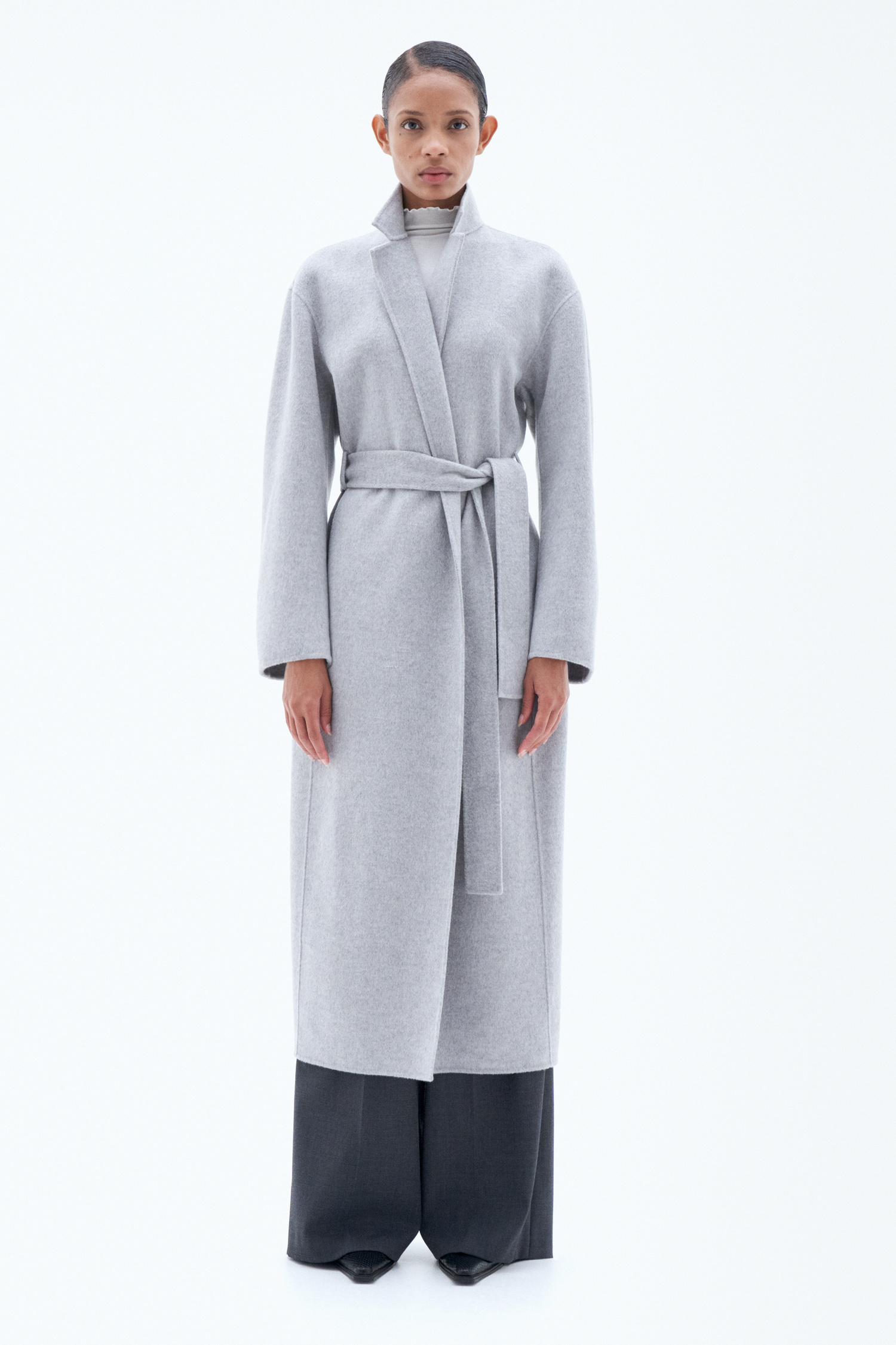 Filippa K Alexa Coat In Grey