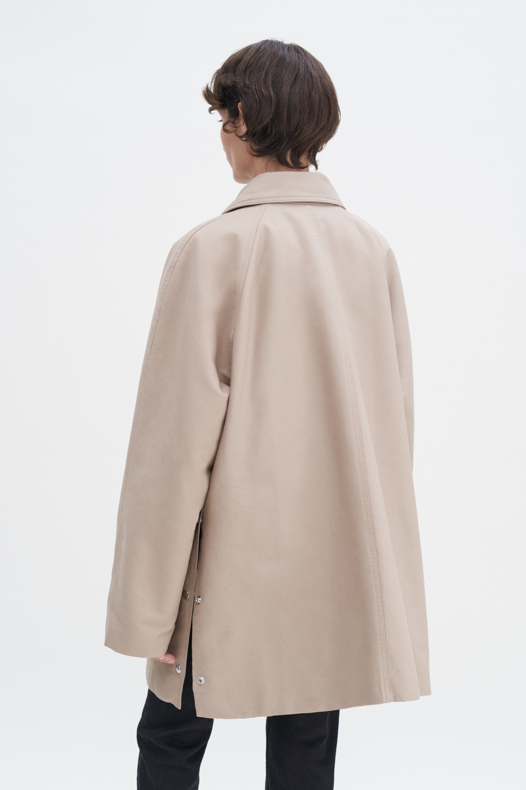 Filippa K Padded Patch Pocket Jacket In Beige