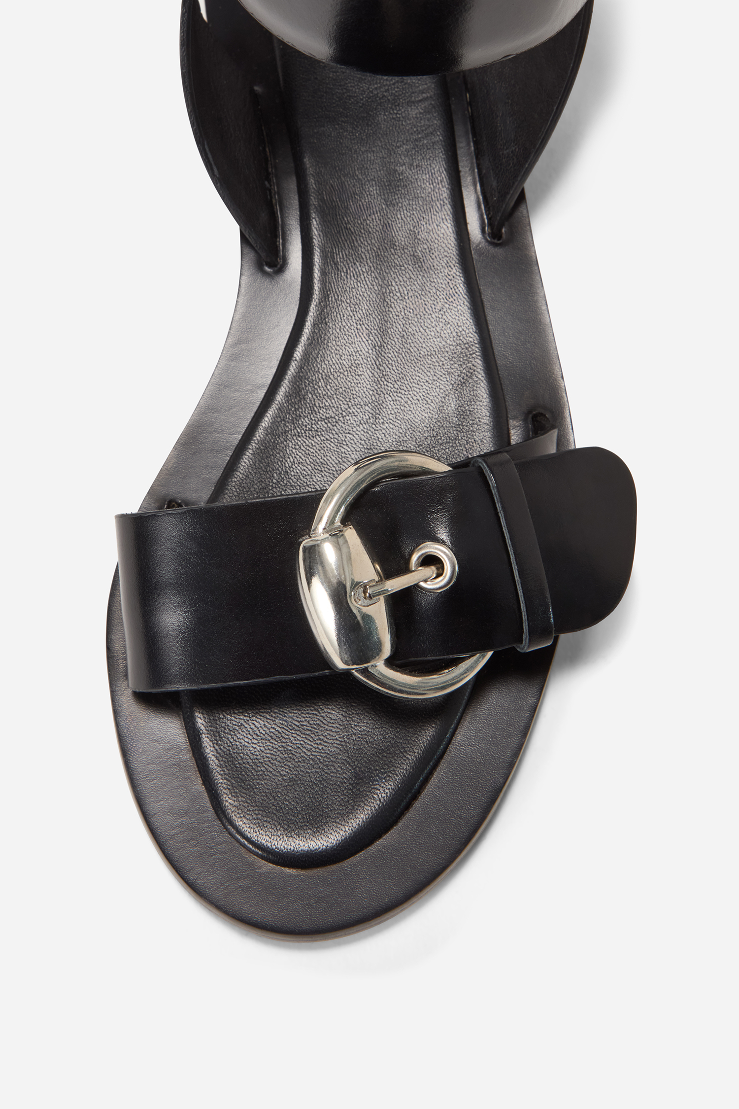 Shop Filippa K Buckle Sandal In Black