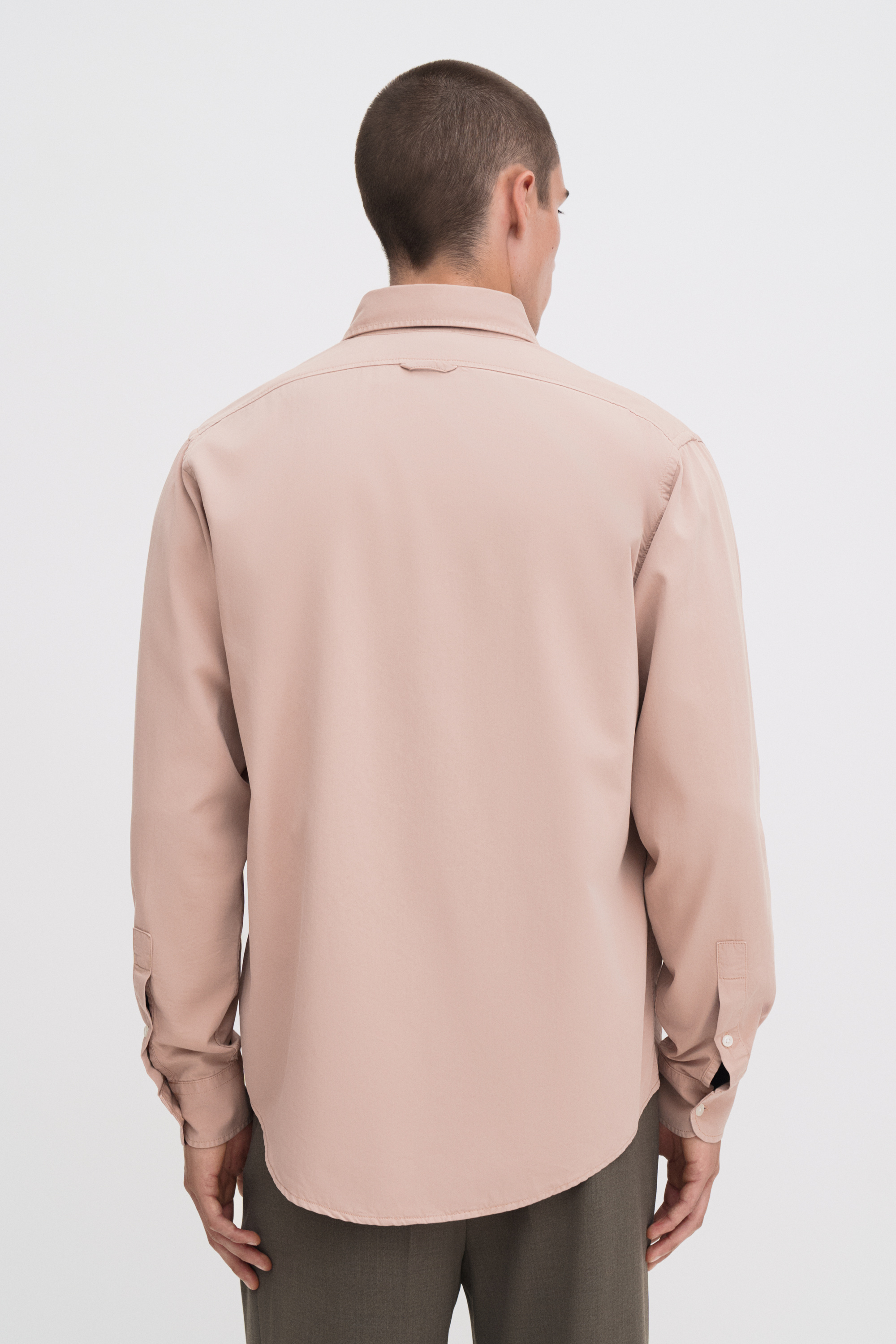 Filippa K Tailored Button Down Shirt In Brown