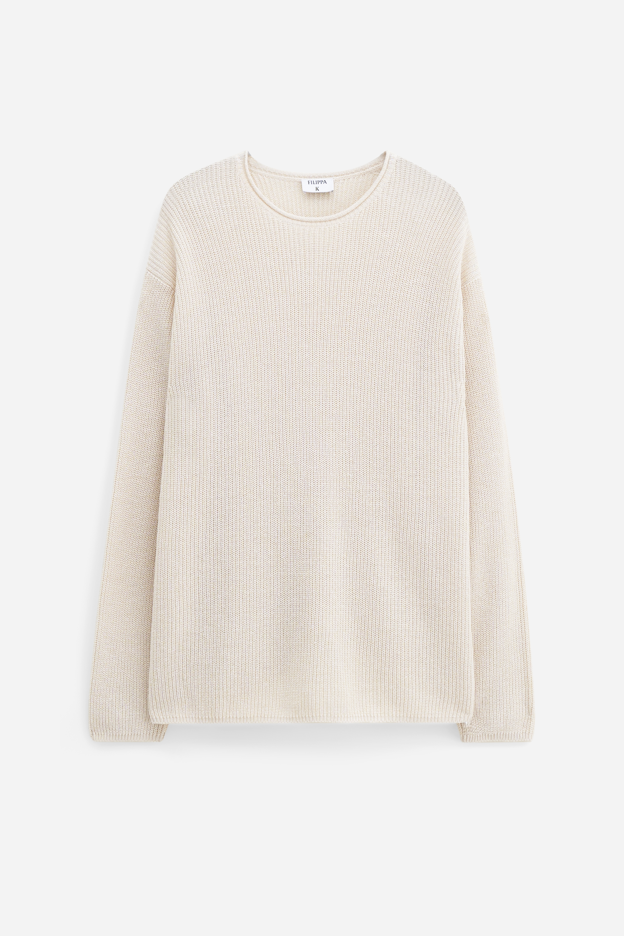 Filippa K Relaxed Linen Sweater In White