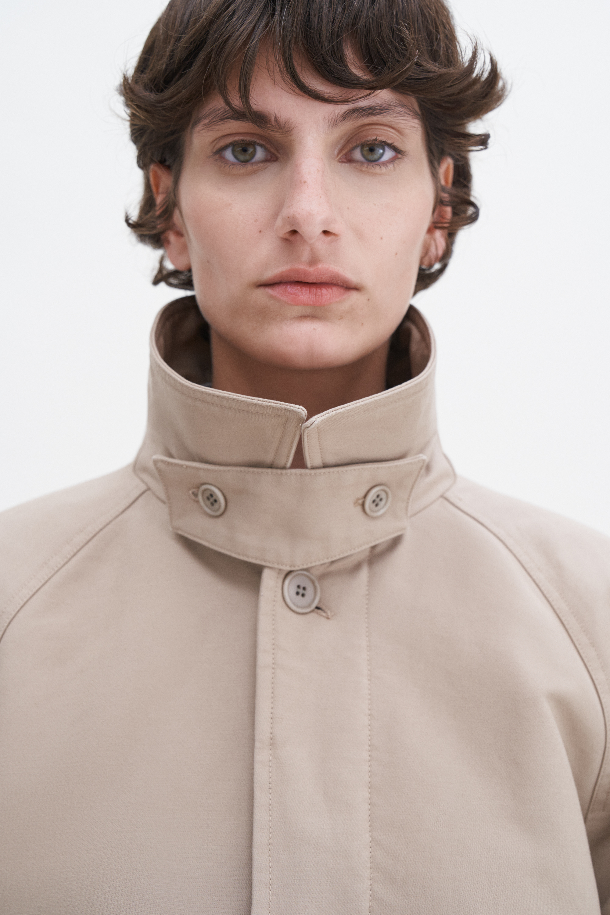 Filippa K Padded Patch Pocket Jacket In Beige