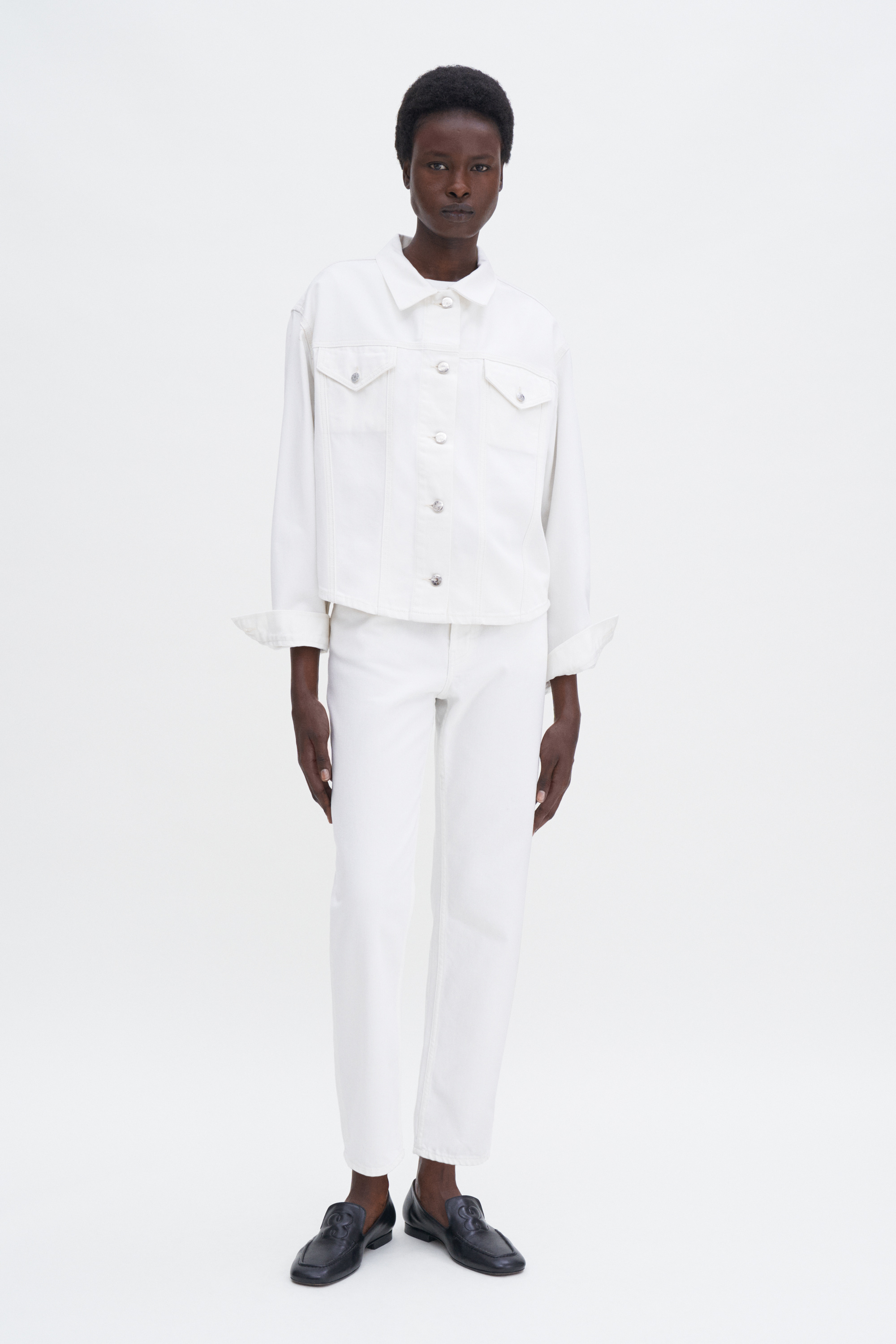 Filippa K Denim Shirt In White