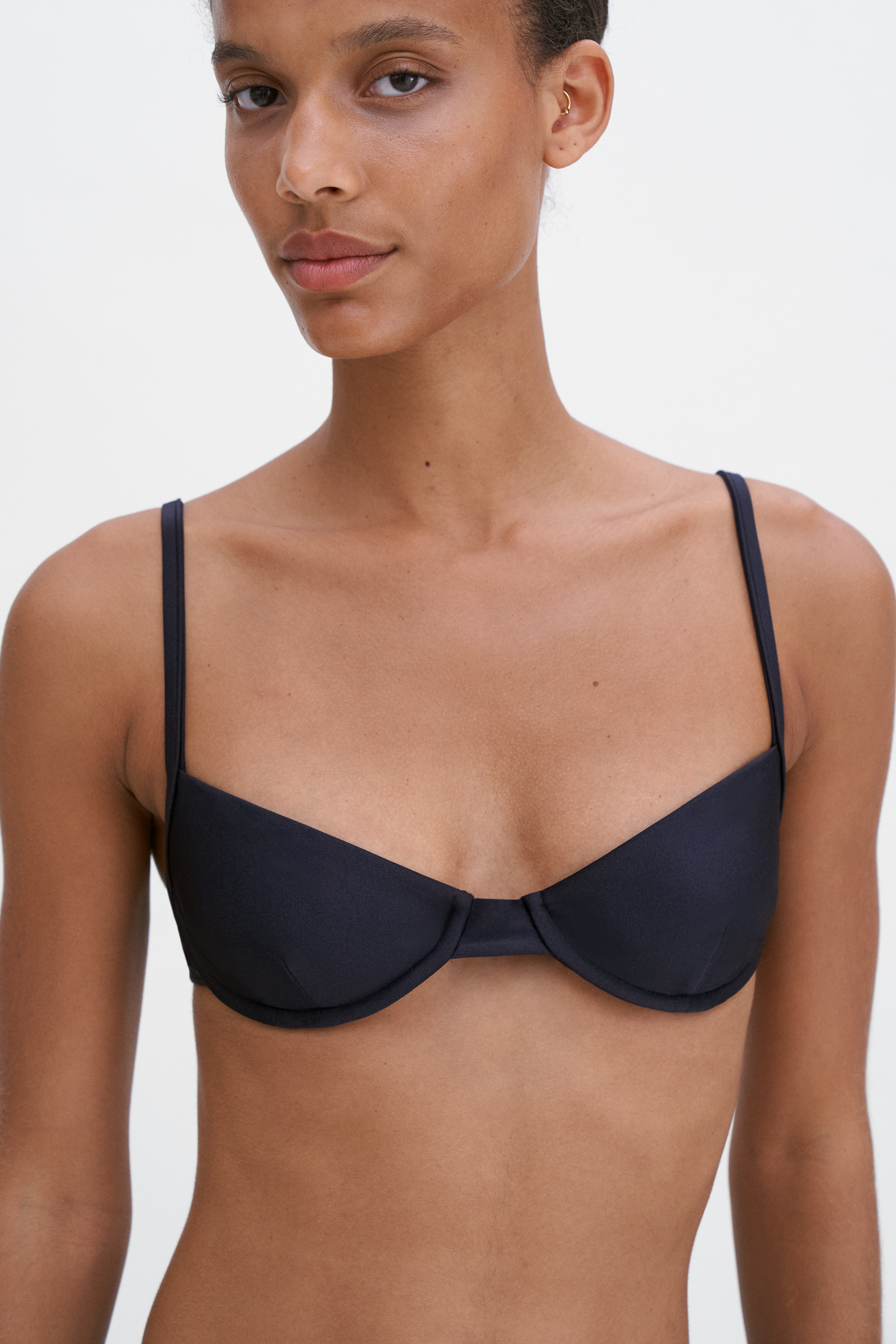 Filippa K Underwire Bikini Top In Black