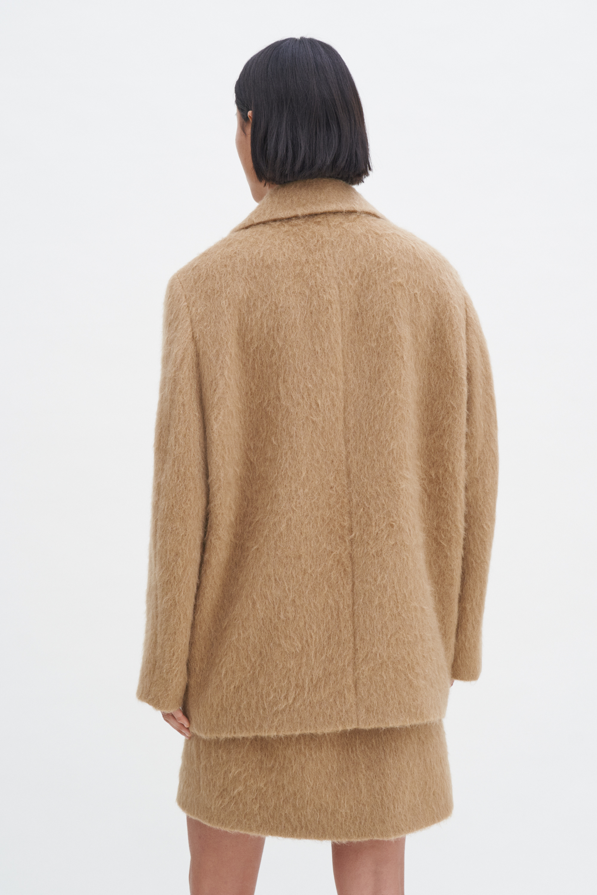 Shop Filippa K Hairy Wool Blend Jacket