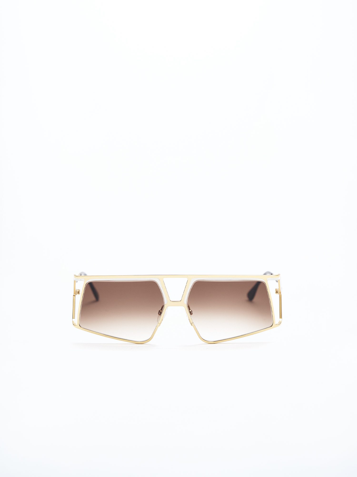 Filippa K Metal Frame Sunglasses In Yellow