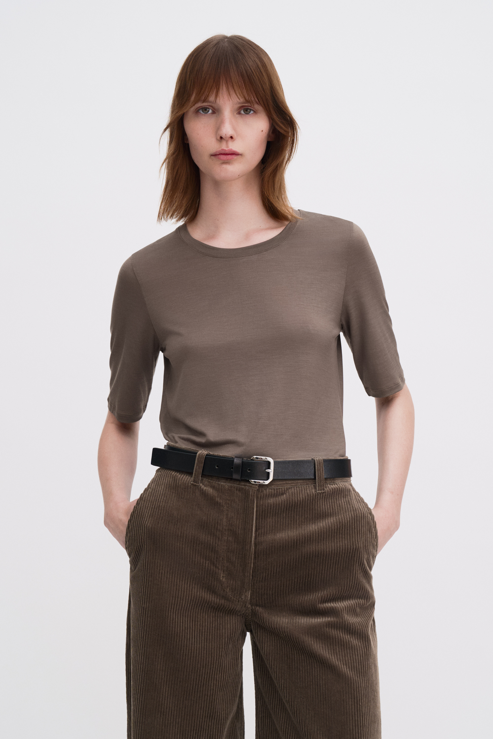 Filippa K Elena Tee In Gray