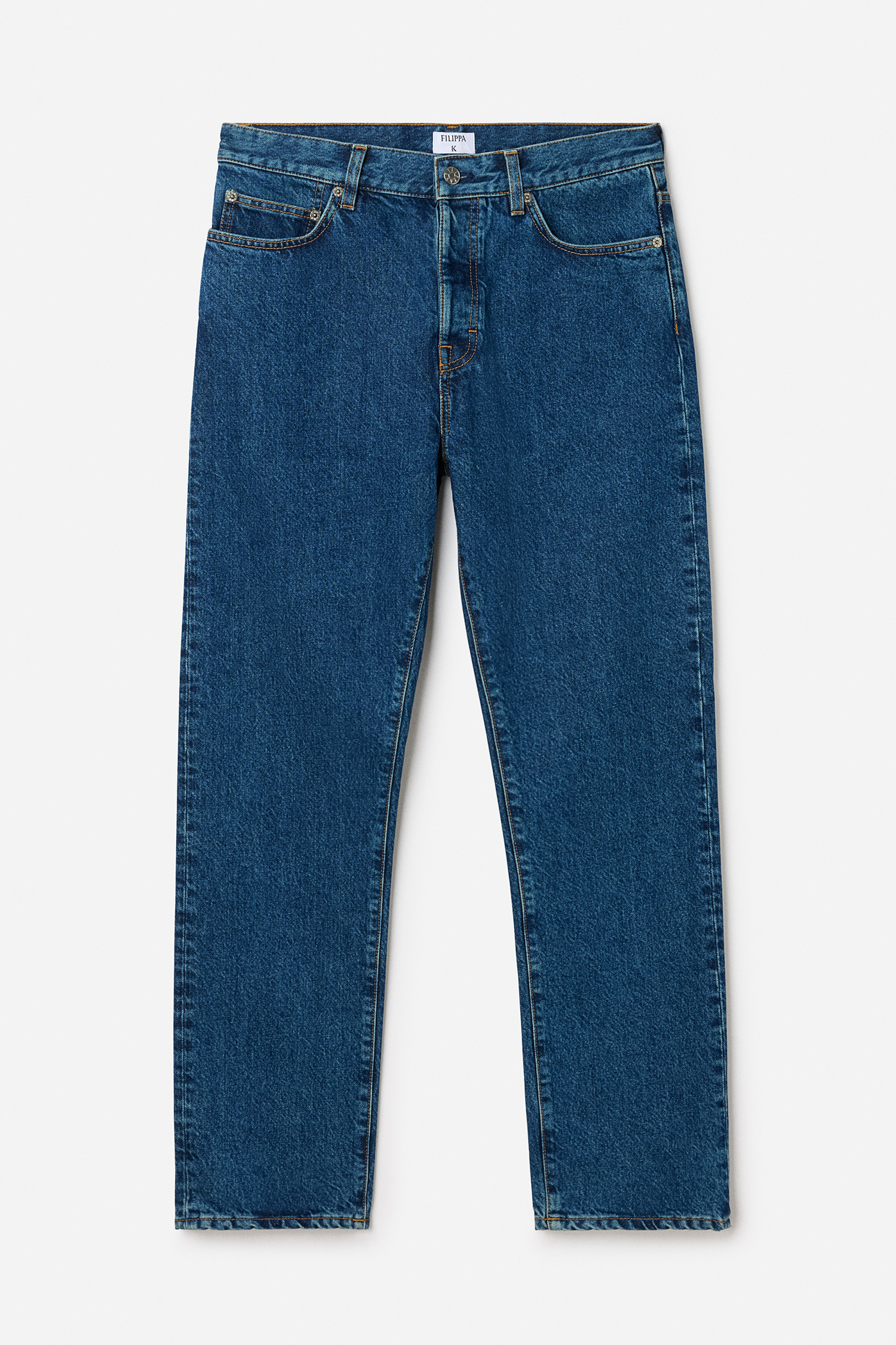 Filippa K Tapered Cropped Jeans In Blue