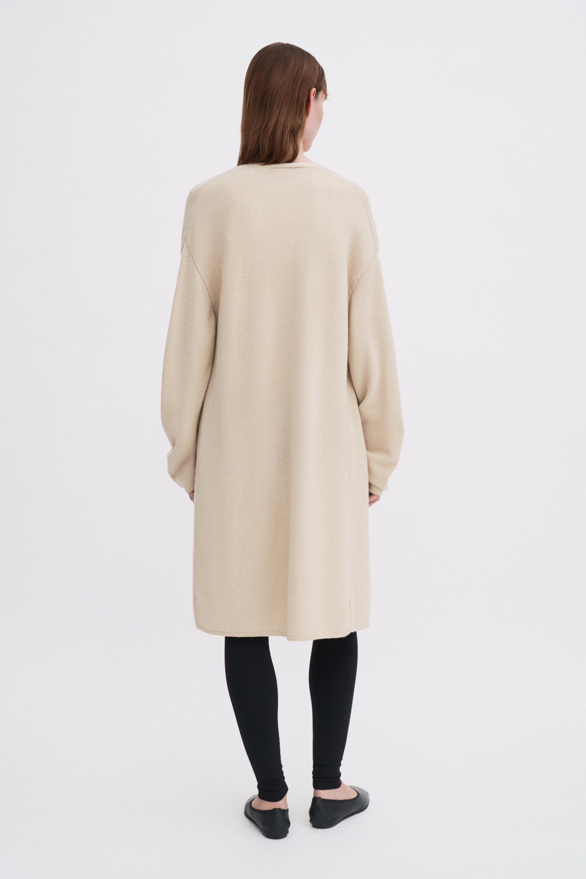Filippa K Wool Cashmere Long Cardigan In Neutral