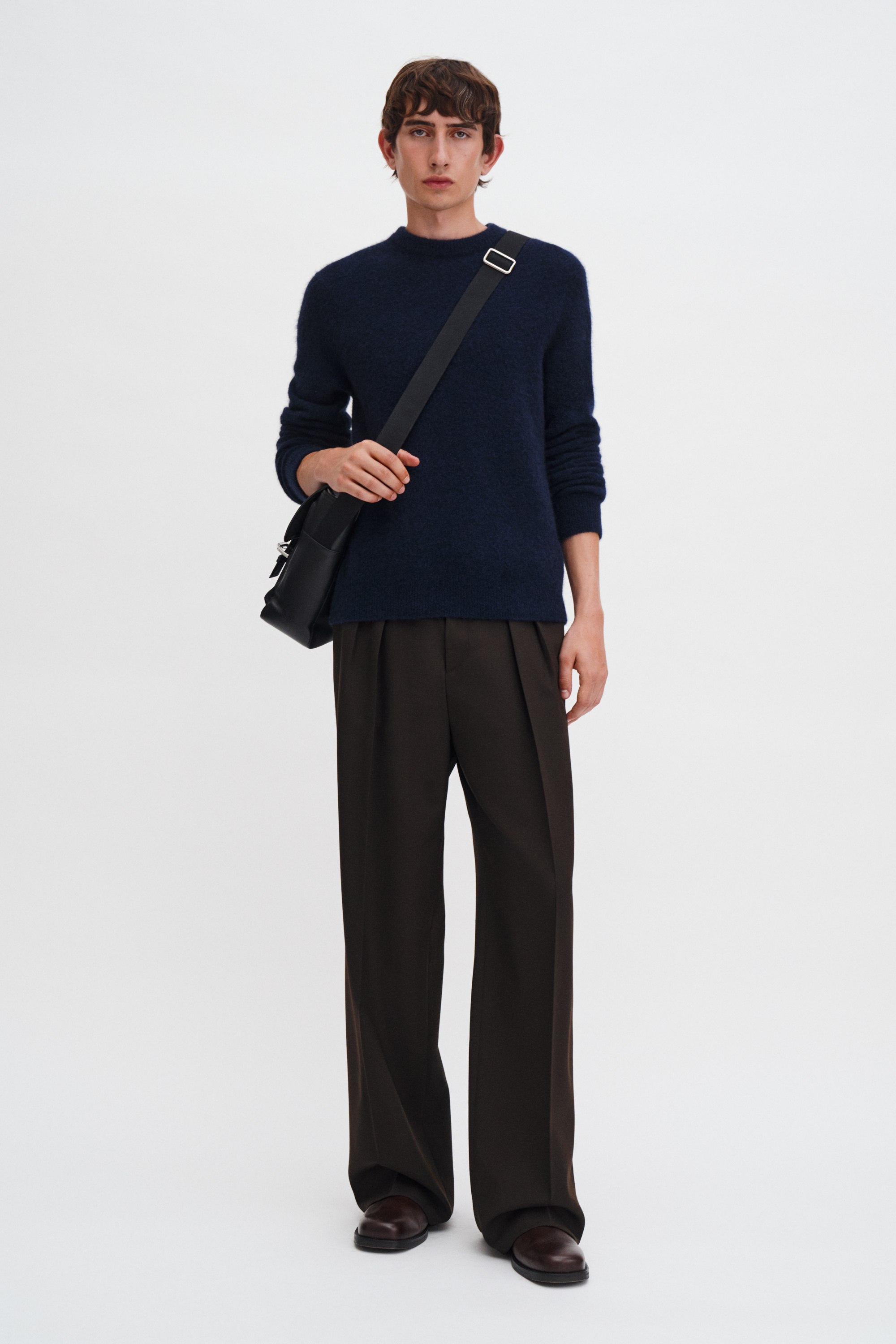 Filippa K Yak Sweater In Blue