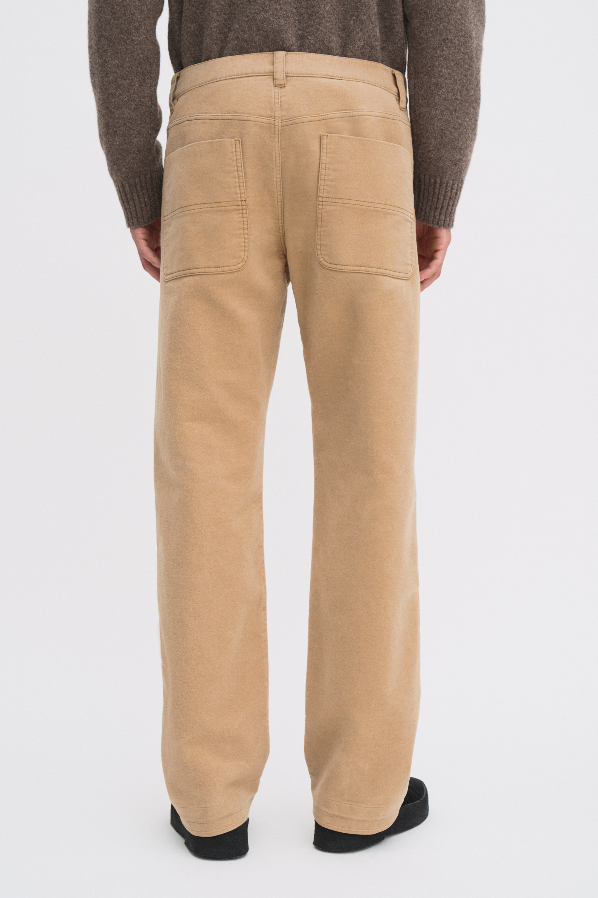 Filippa K Moleskin Carpenter Trousers In Brown