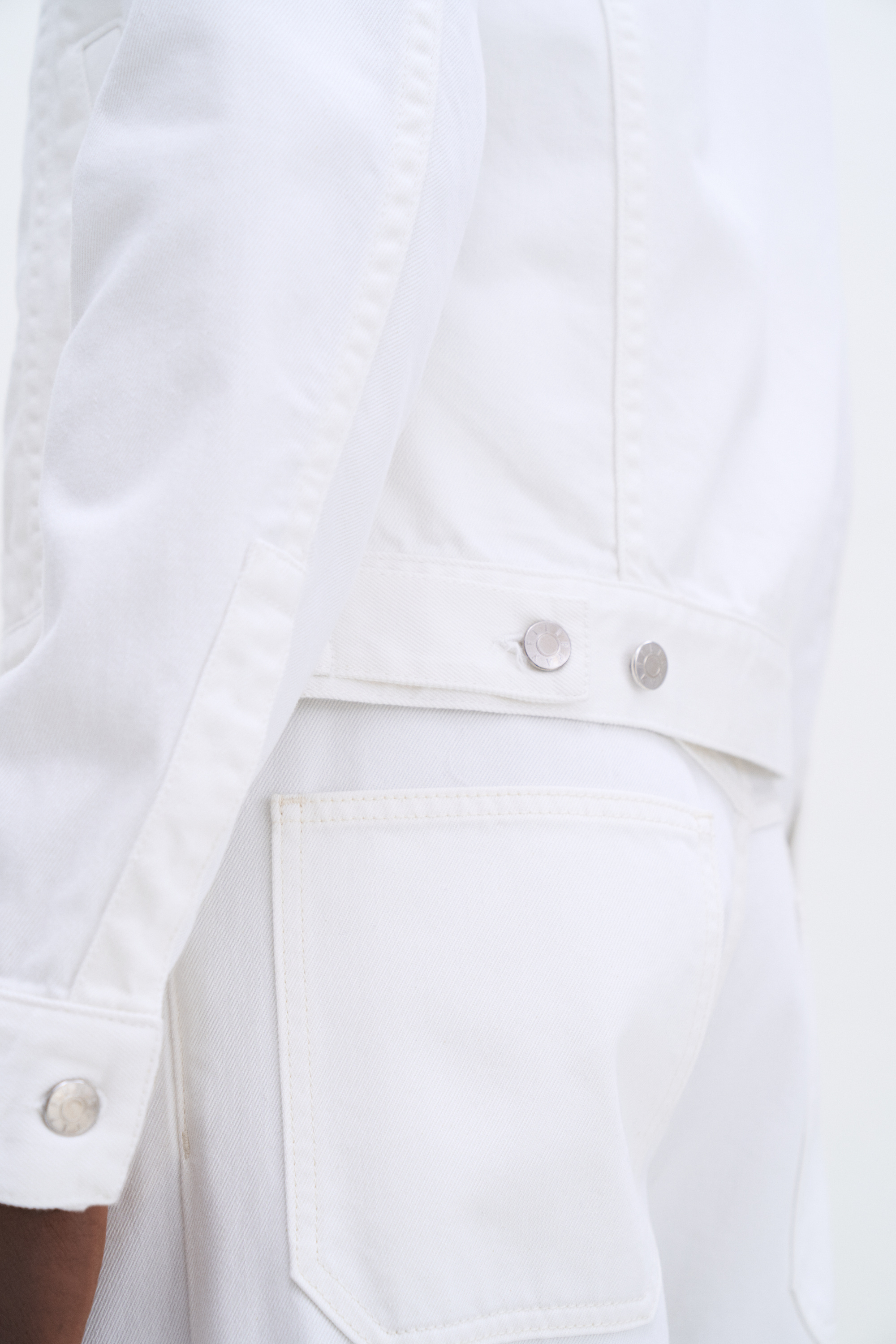 Filippa K Classic Jean Jacket In White