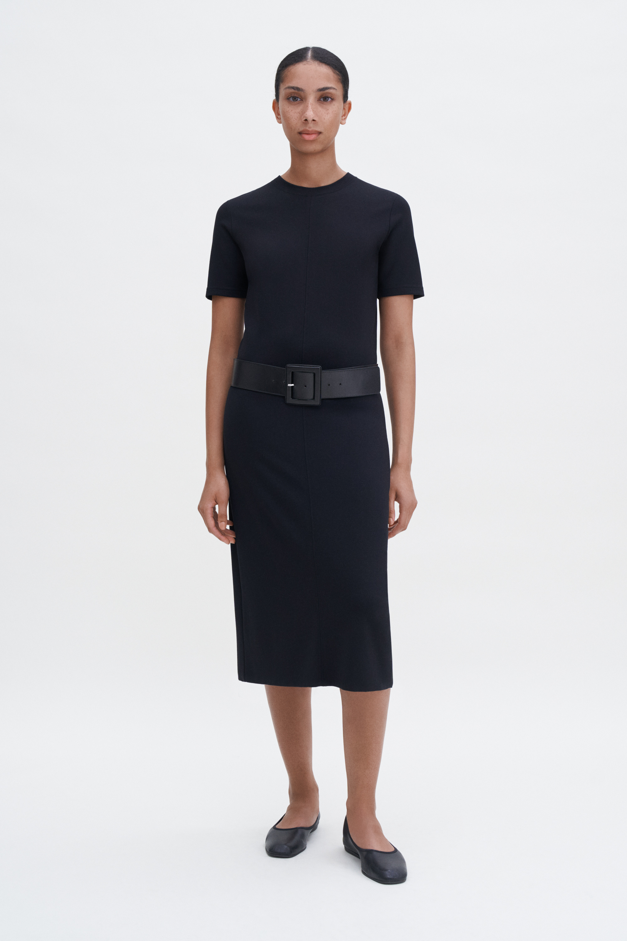 Filippa K T-shirt Dress In Black
