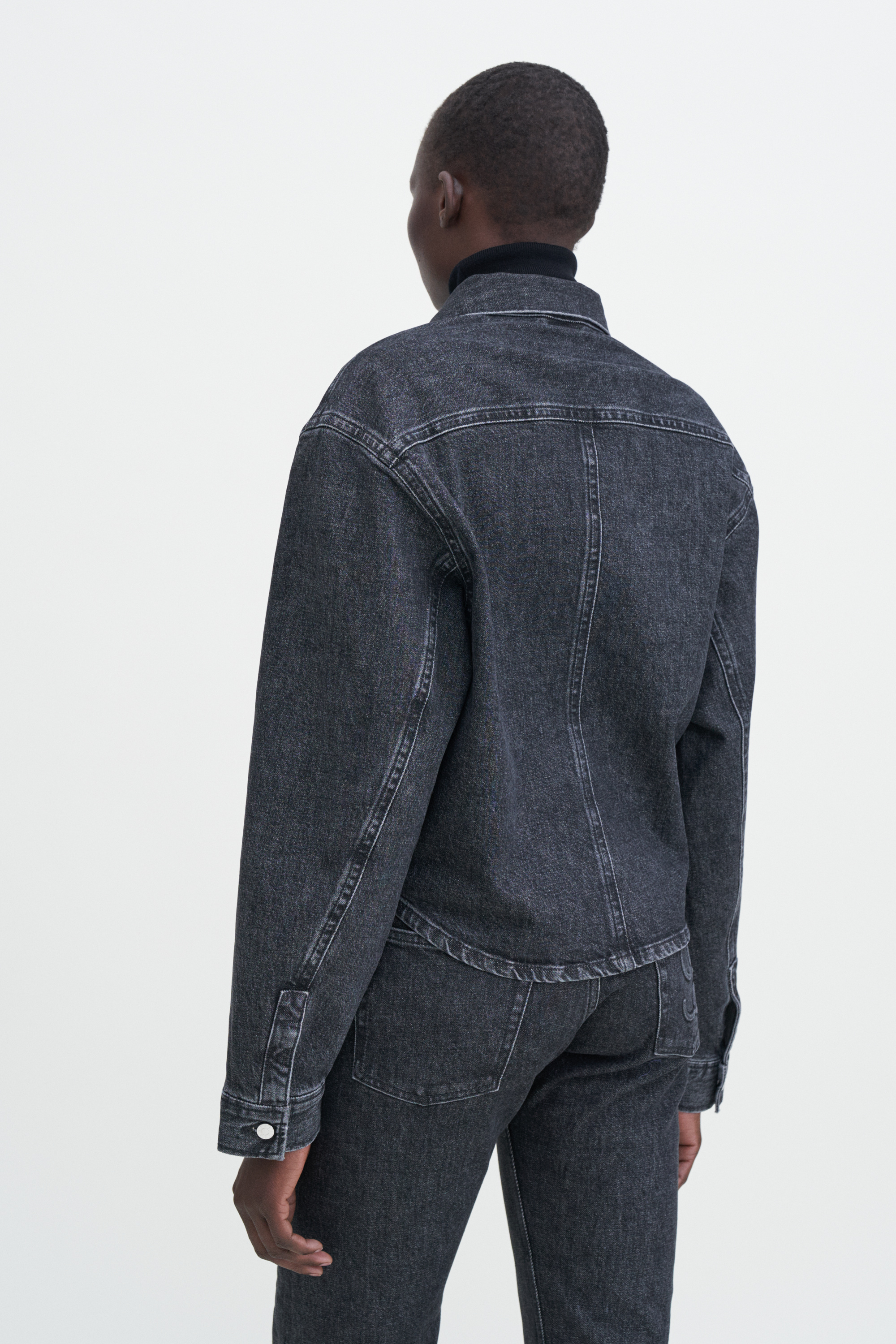 Filippa K Denim Shirt In Black