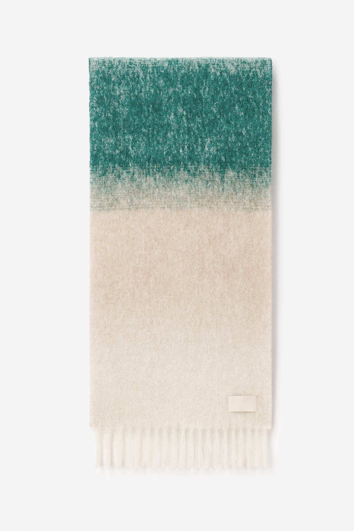 Filippa K Degradé Alpaca Mohair Scarf In Green