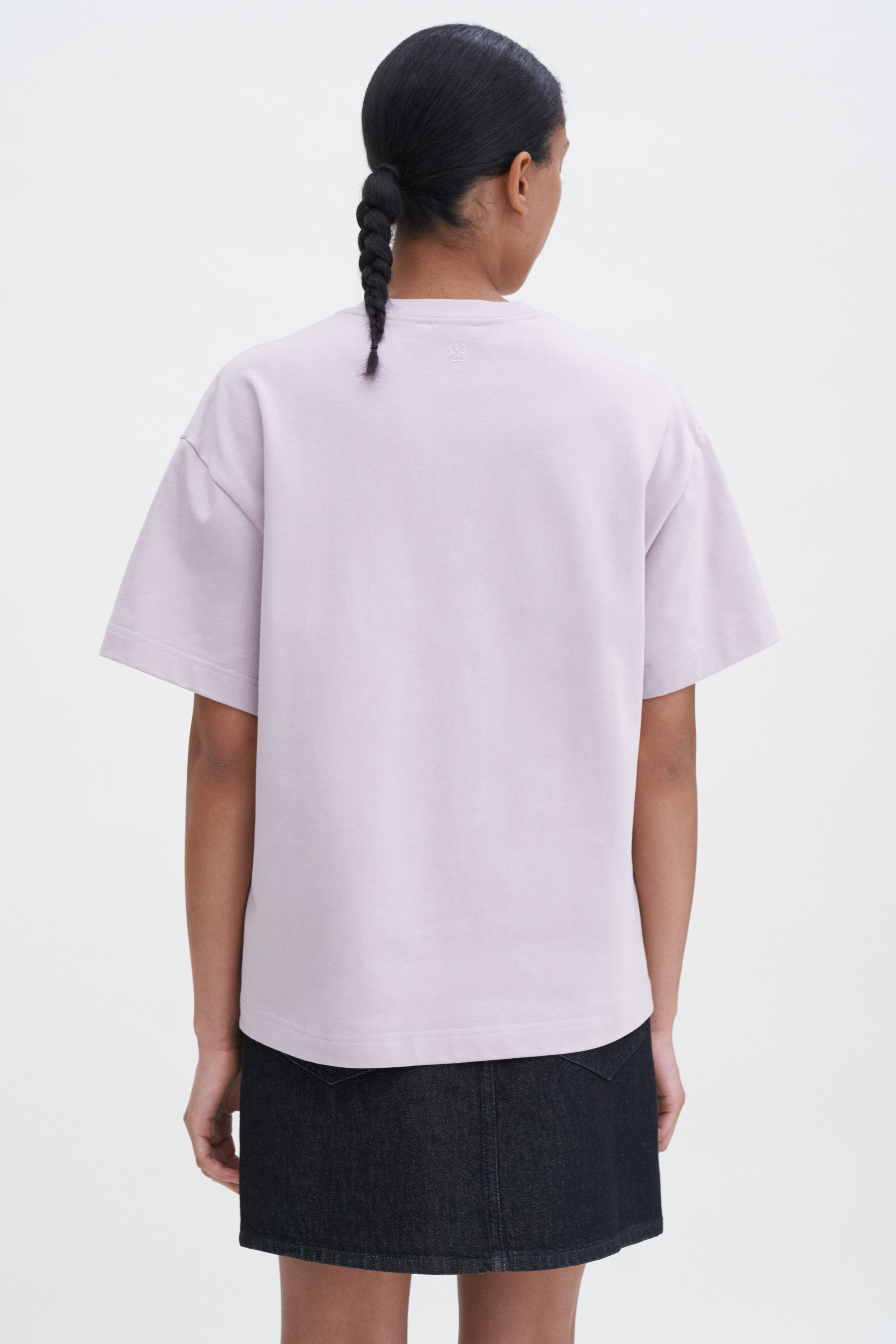 Shop Filippa K Oversized Tee In Purple