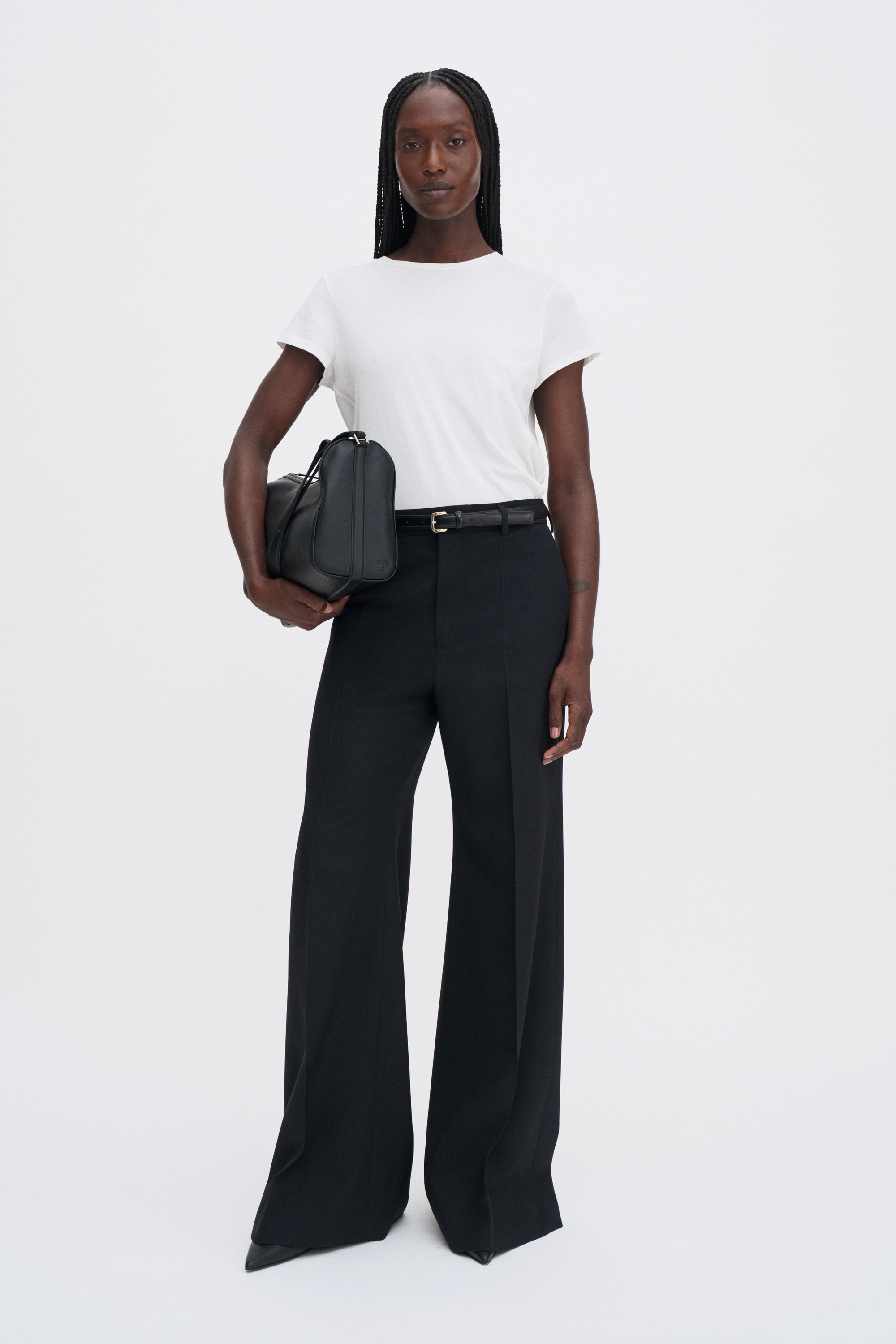 Filippa K Dionne Flare Trousers In Black