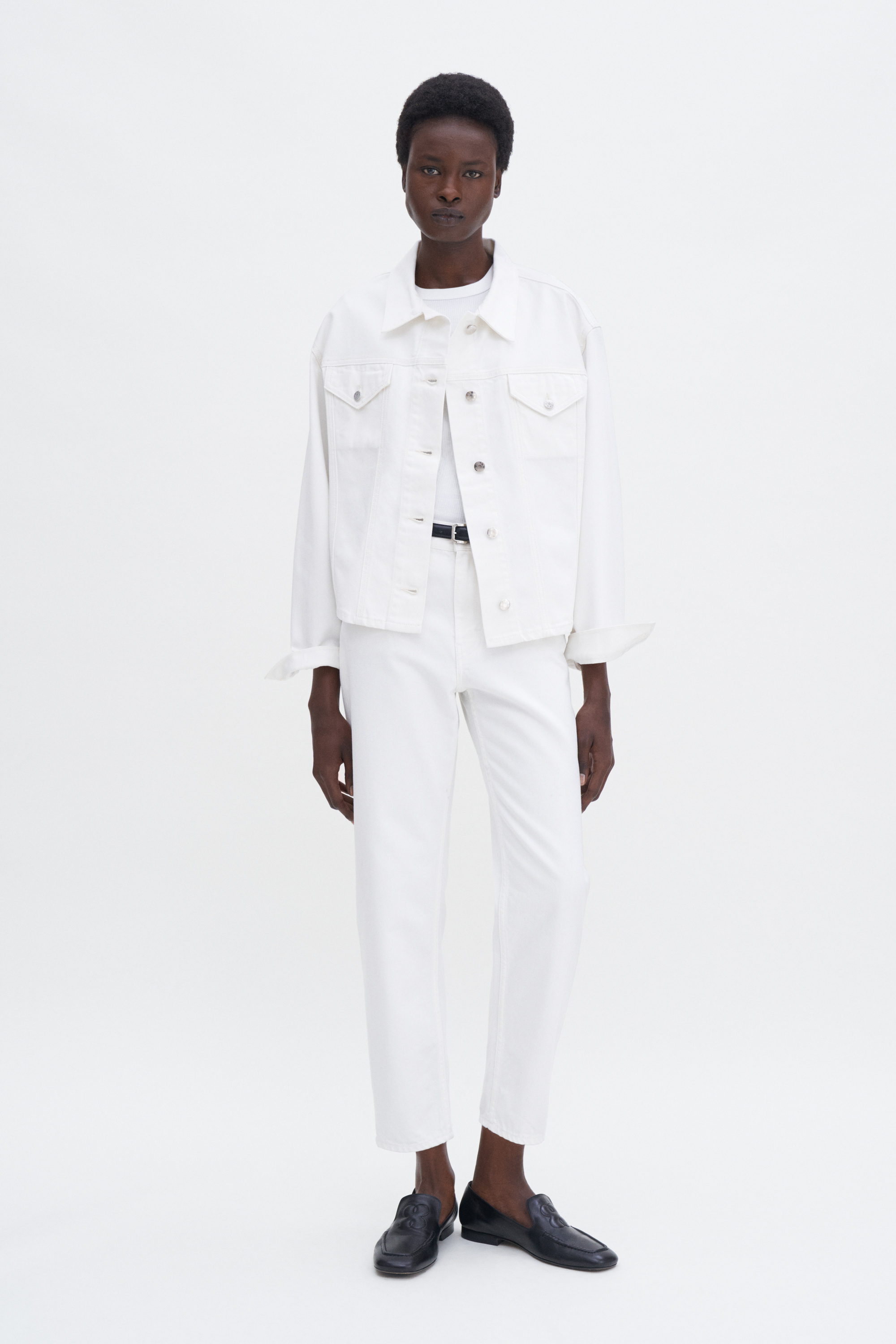 Filippa K Denim Shirt In White