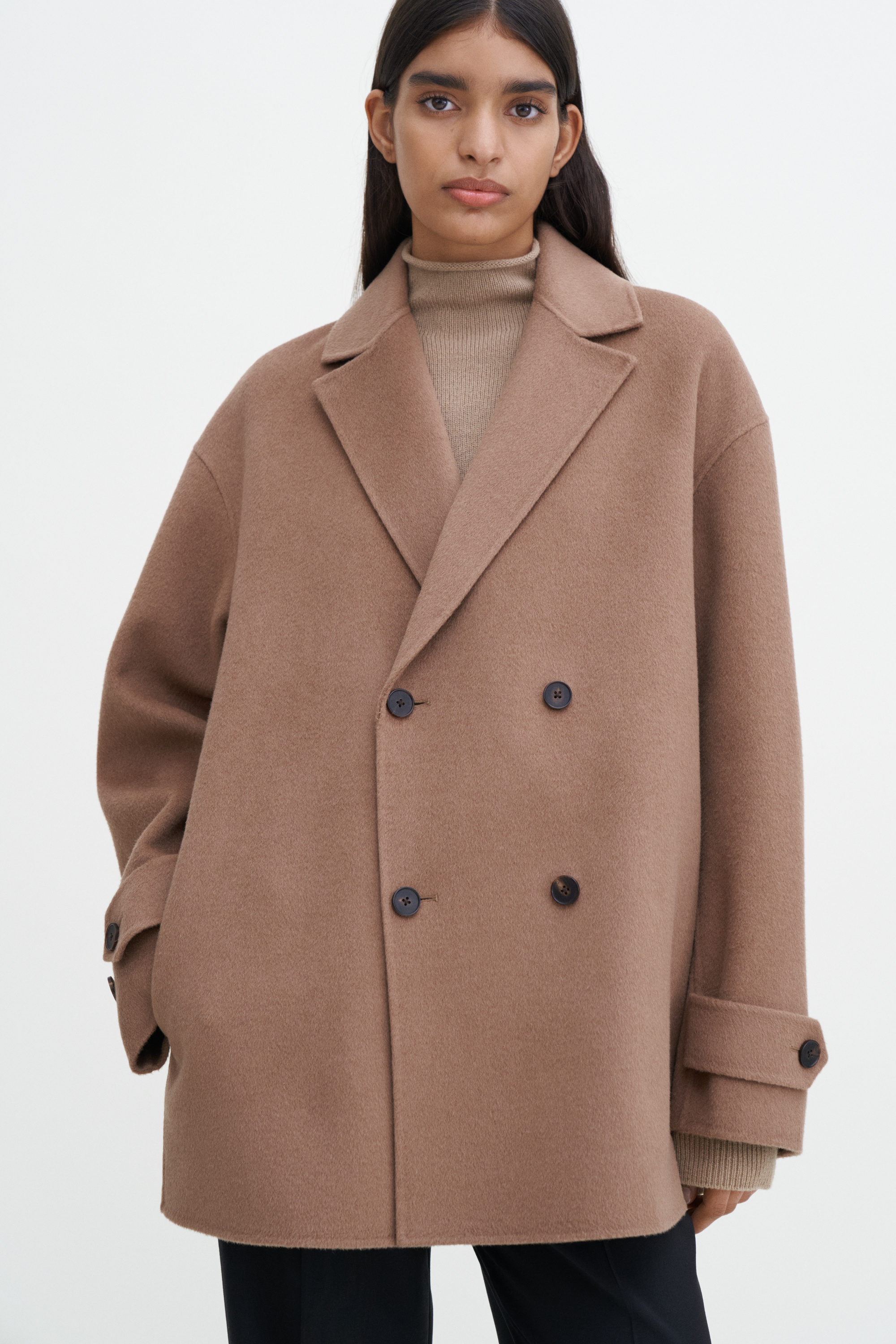 Filippa K Wool Cashmere Jacket In Brown