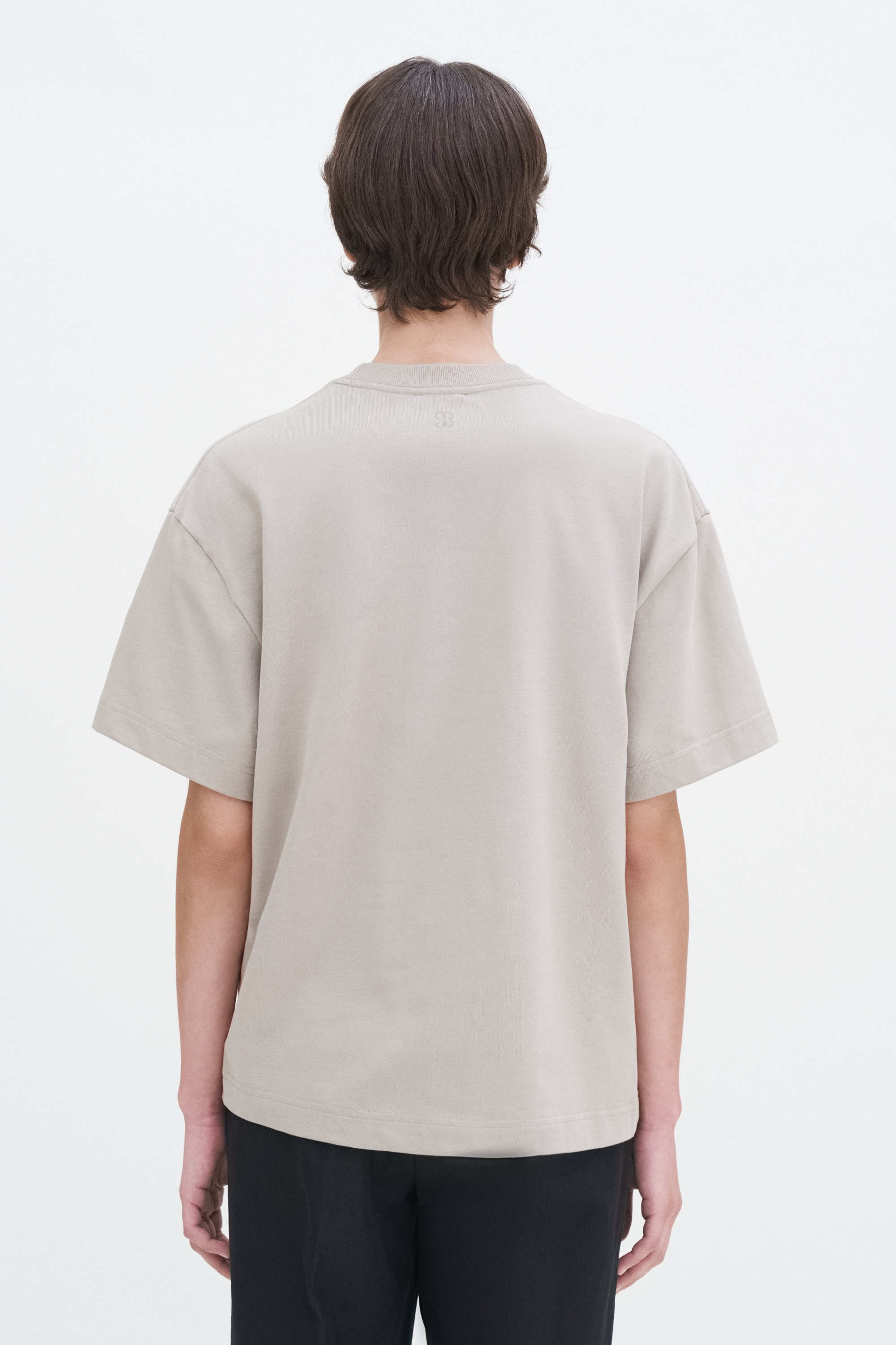 Shop Filippa K Oversized Tee In Grey