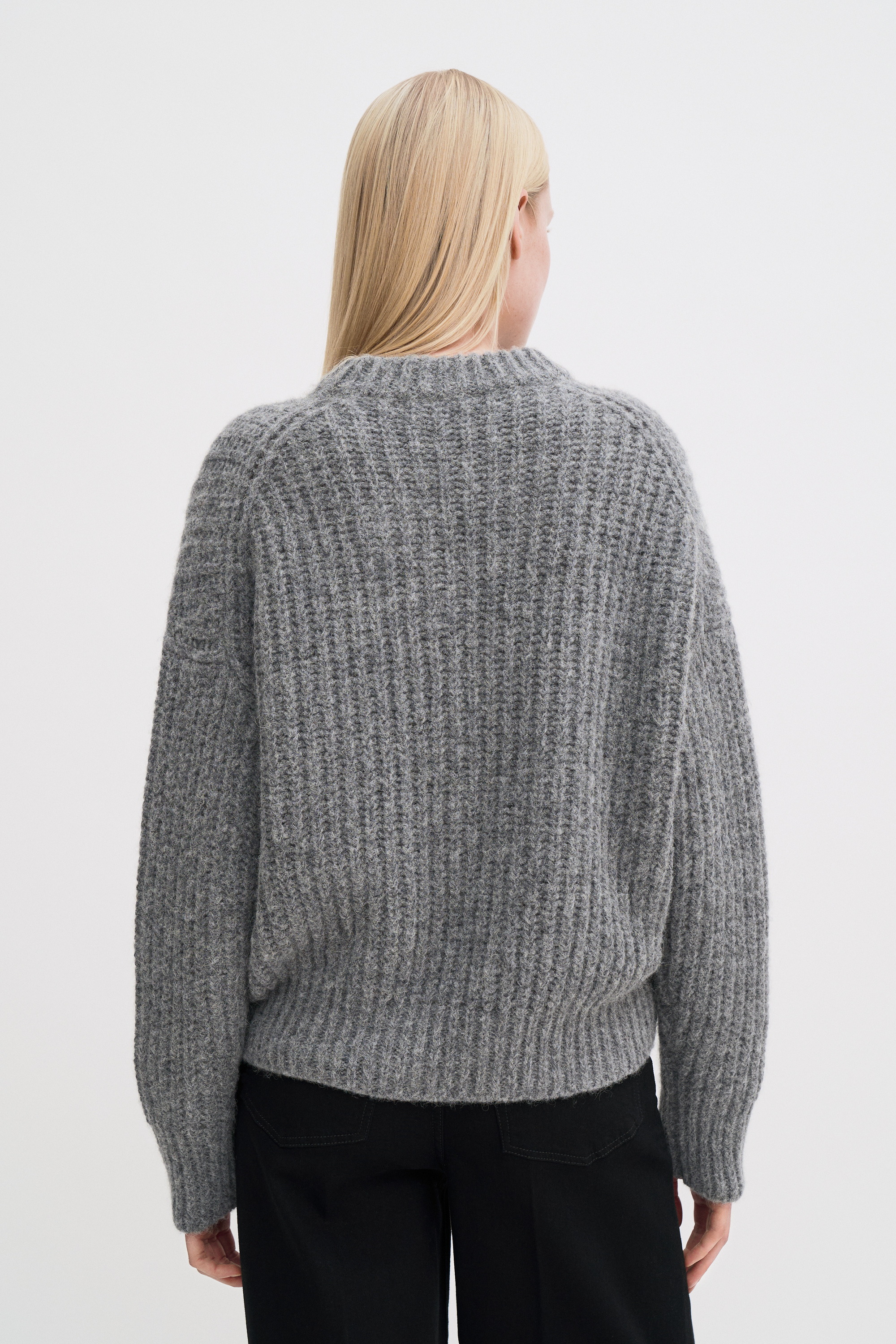 Filippa K Soft Alpaca Sweater In Brown