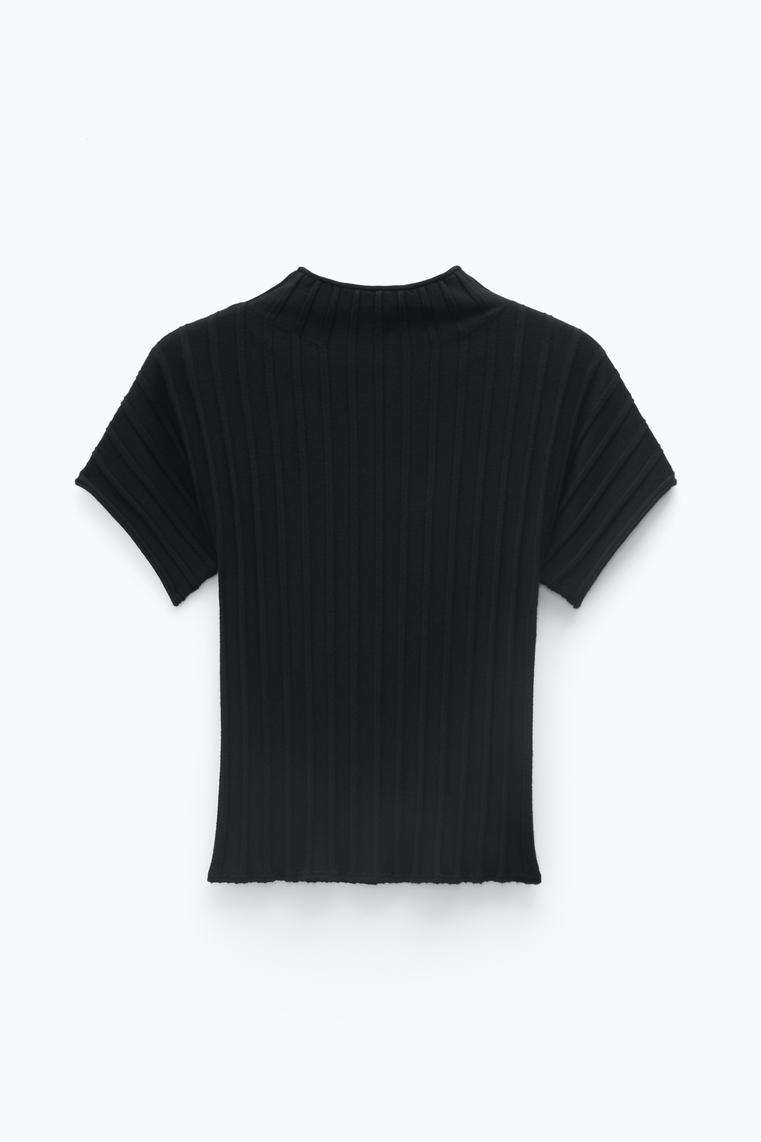 Shop Filippa K Mock Neck Top In Black