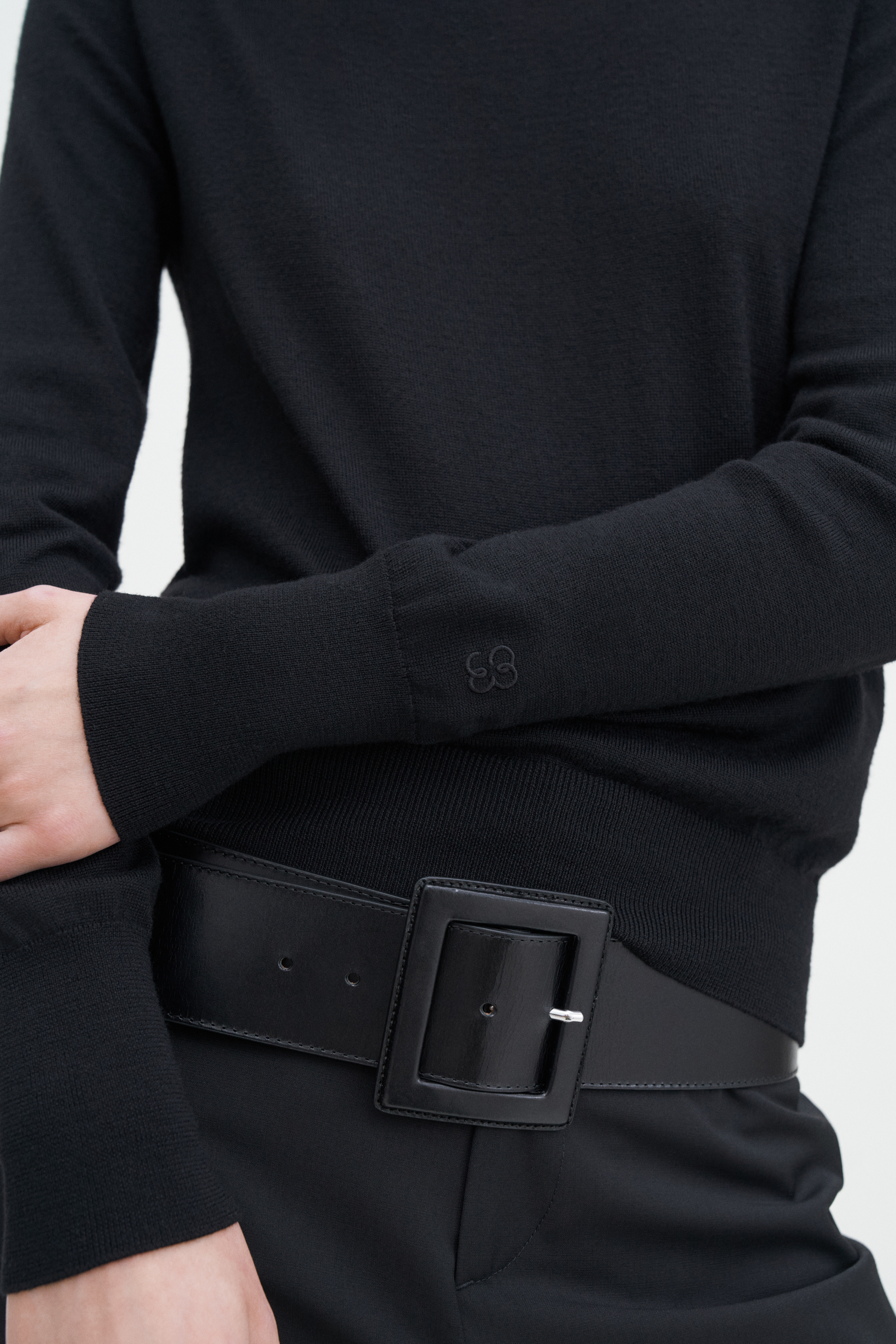 Filippa K Turtleneck Sweater In Black