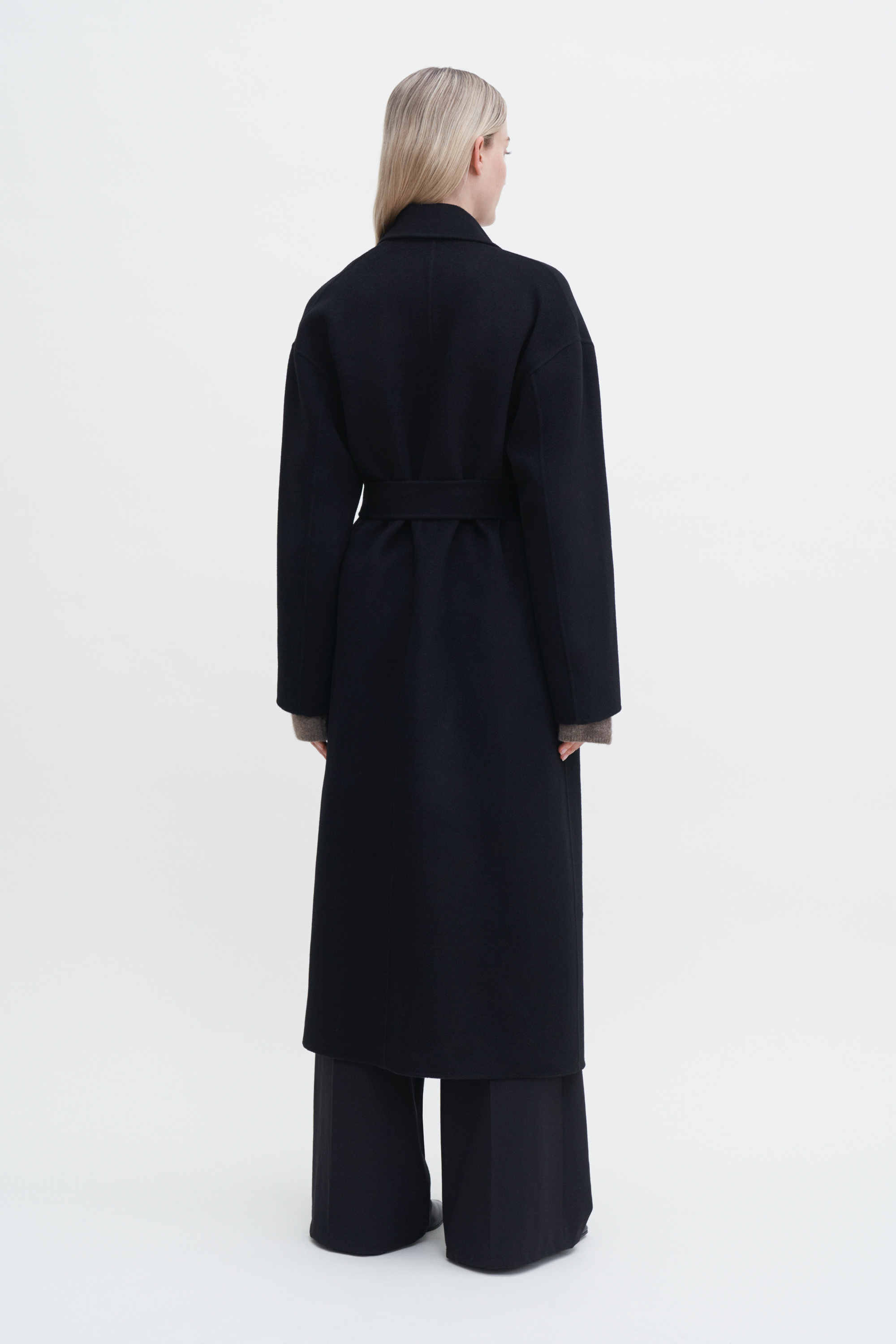 Filippa K Alyssa Doublé Coat In Black
