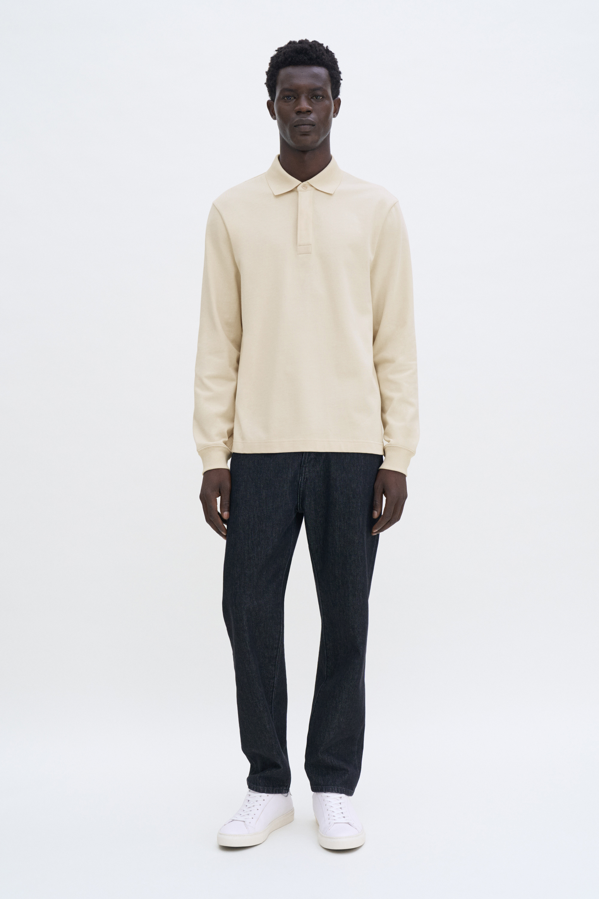 FILIPPA K HEAVY COTTON RUGBY SHIRT