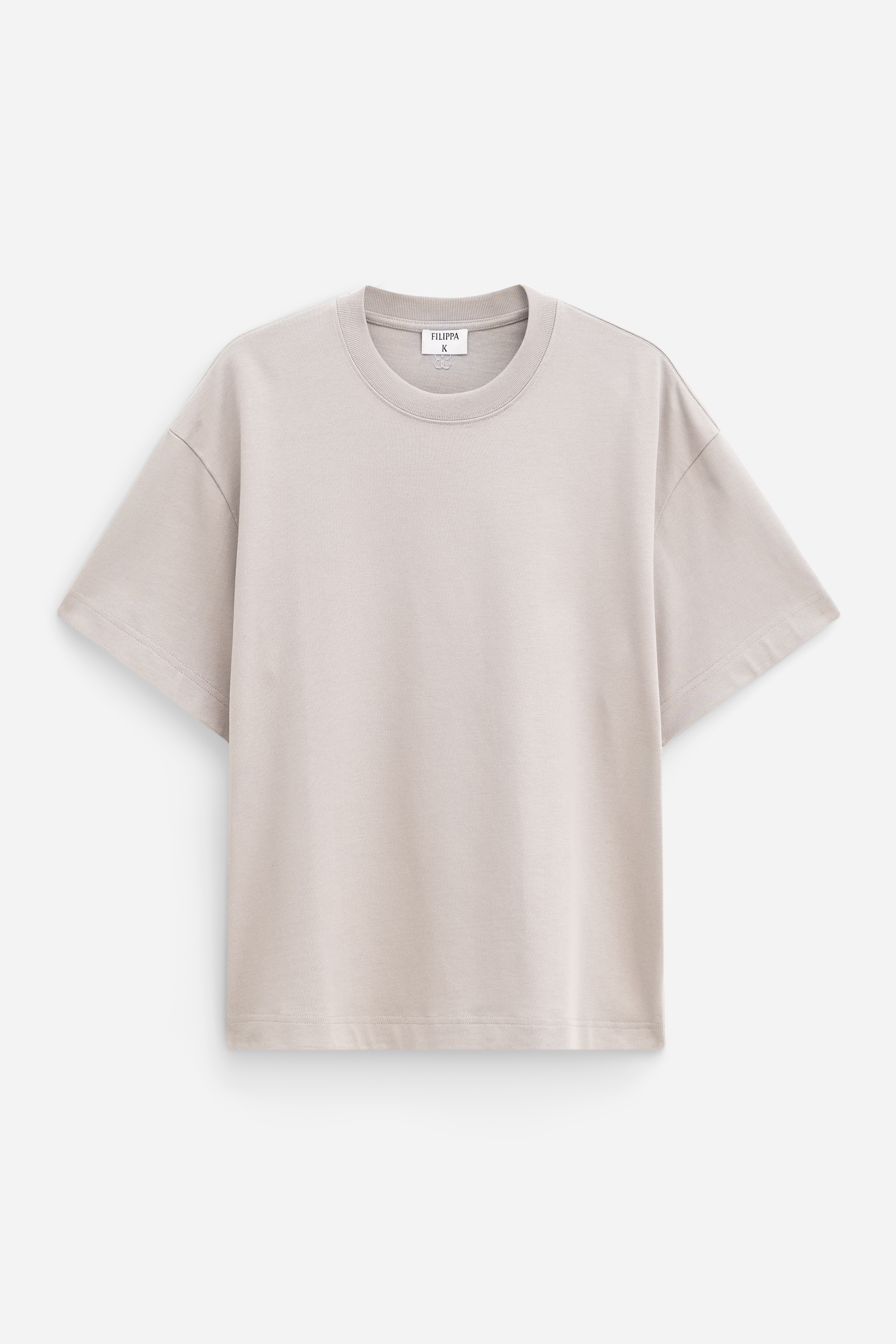 Shop Filippa K Oversized Tee In Grey