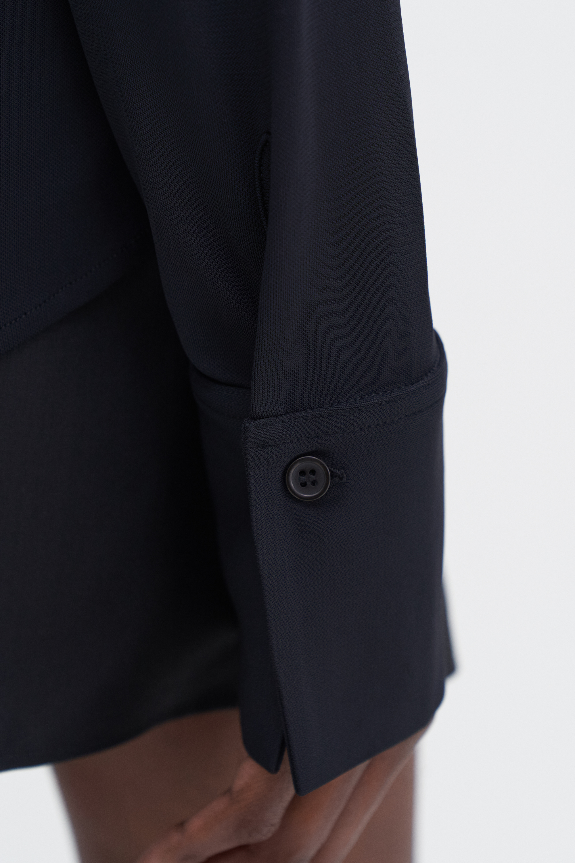 Shop Filippa K Fluid Jersey Shirt In Black