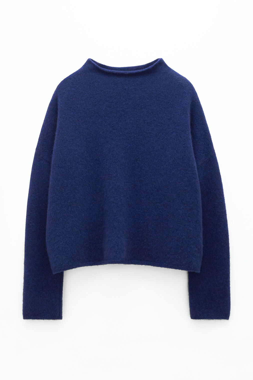 Filippa K Mika Yak Funnelneck Sweater In Blue