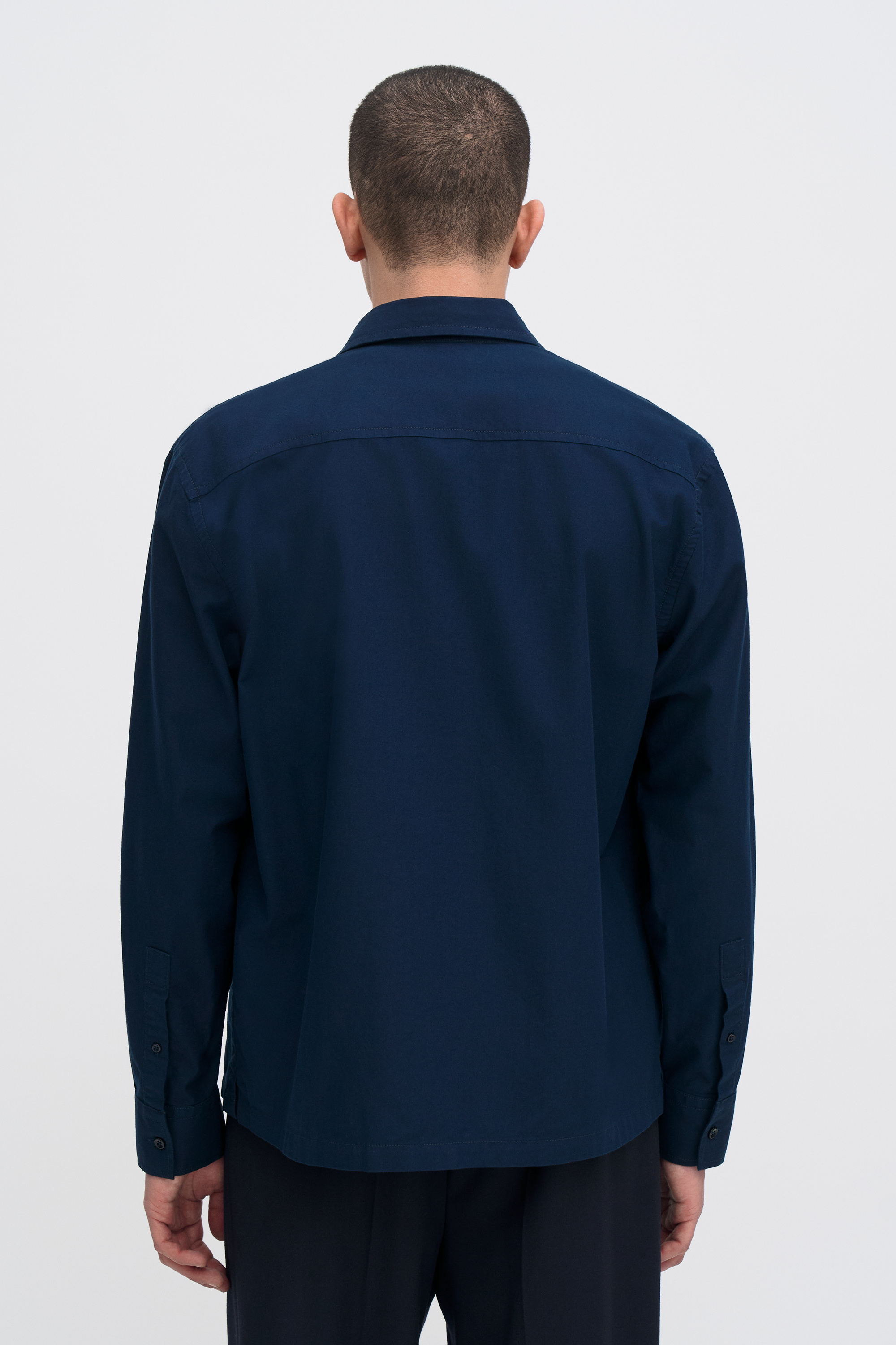 Filippa K Welt Pocket Shirt In Blue