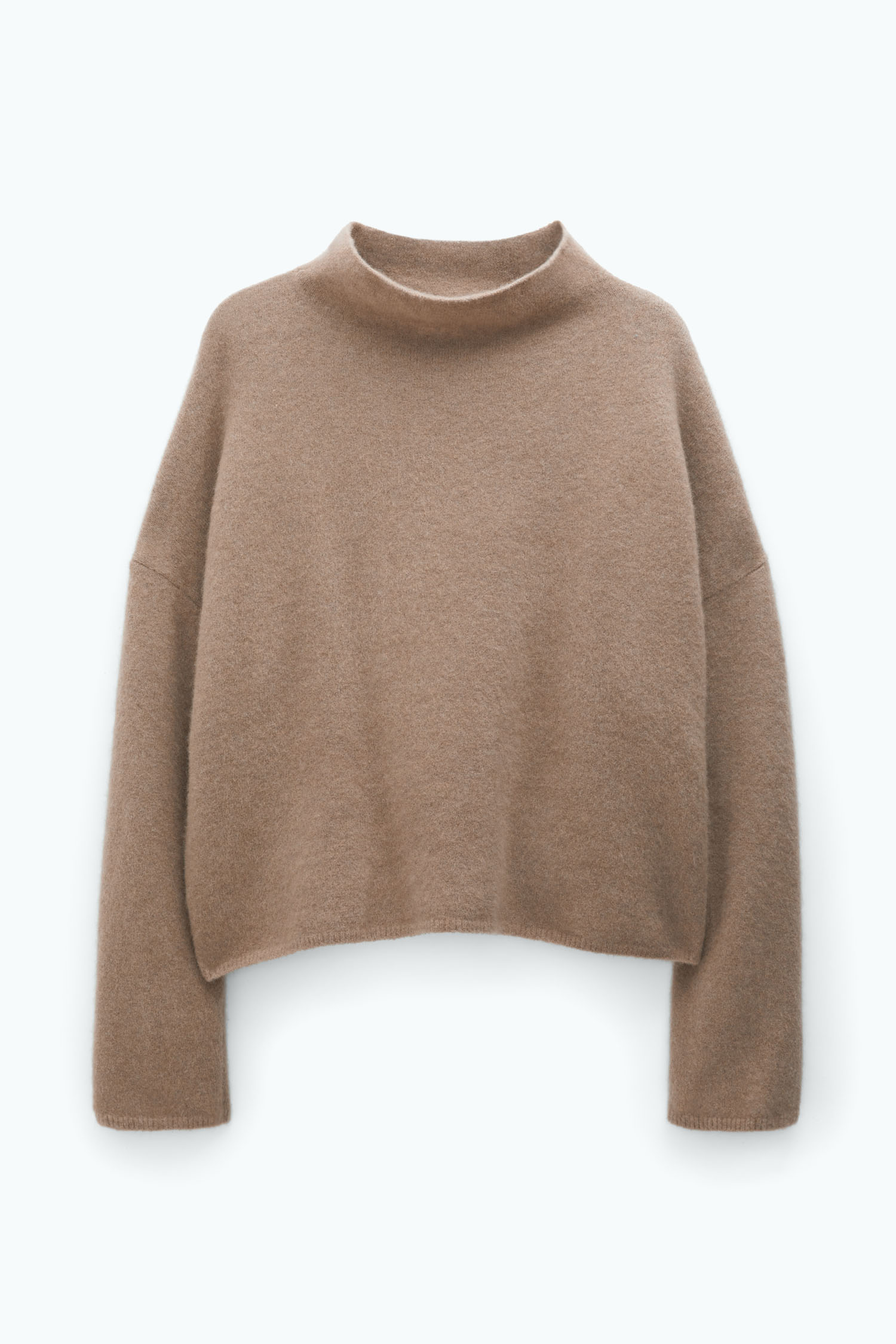 Filippa K Mika Yak Funnelneck Sweater In Beige